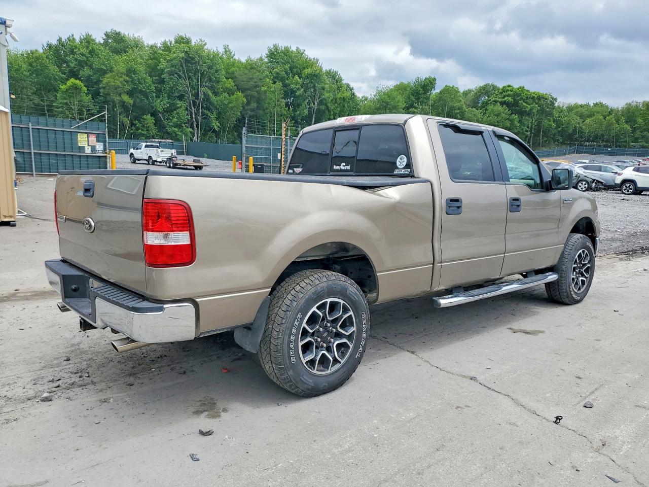 2006 Ford F150 Supercrew Желто-коричневый vin: 1FTPW14586FB68094