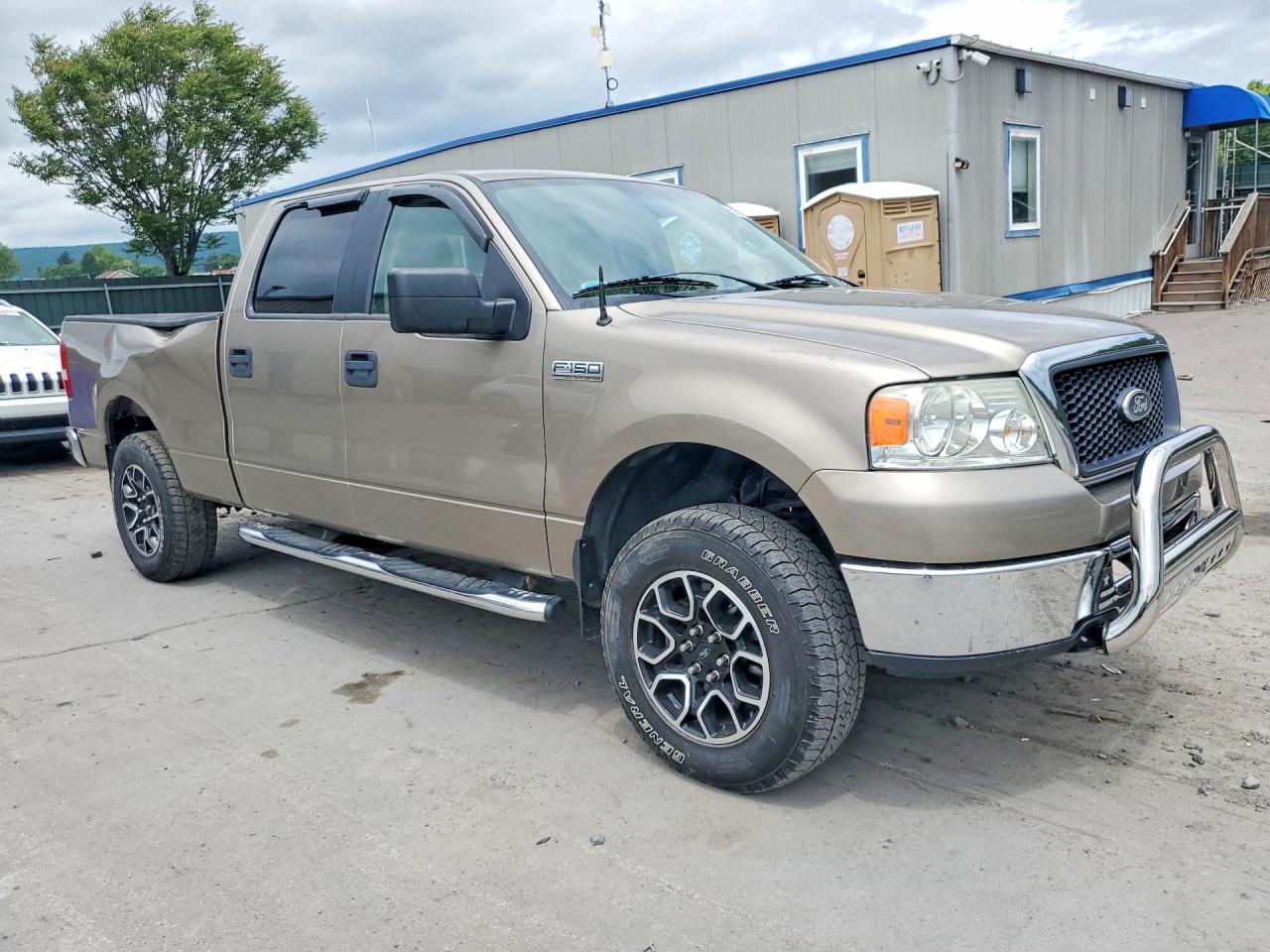 2006 Ford F150 Supercrew Желто-коричневый vin: 1FTPW14586FB68094