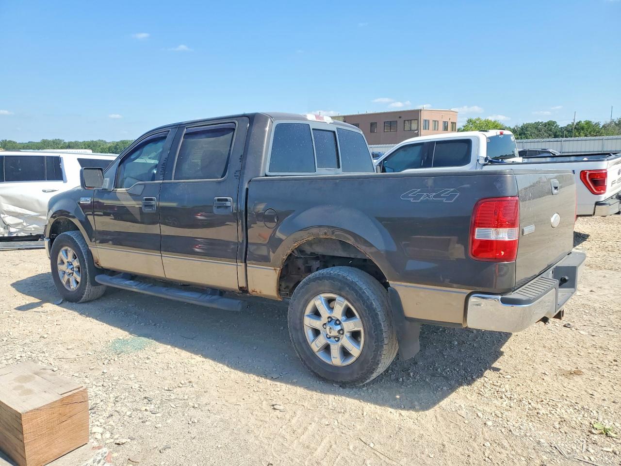 2006 Ford F150 Supercrew Brown vin: 1FTPW14586KB25995