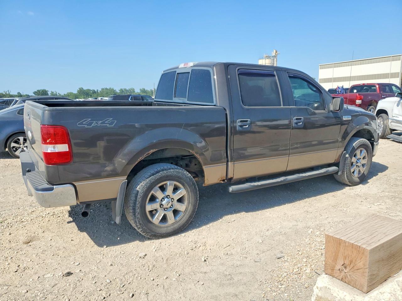 2006 Ford F150 Supercrew Brown vin: 1FTPW14586KB25995