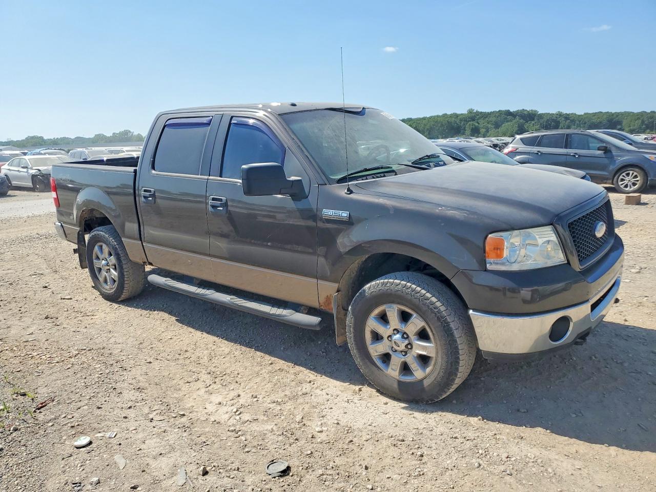 2006 Ford F150 Supercrew Brown vin: 1FTPW14586KB25995