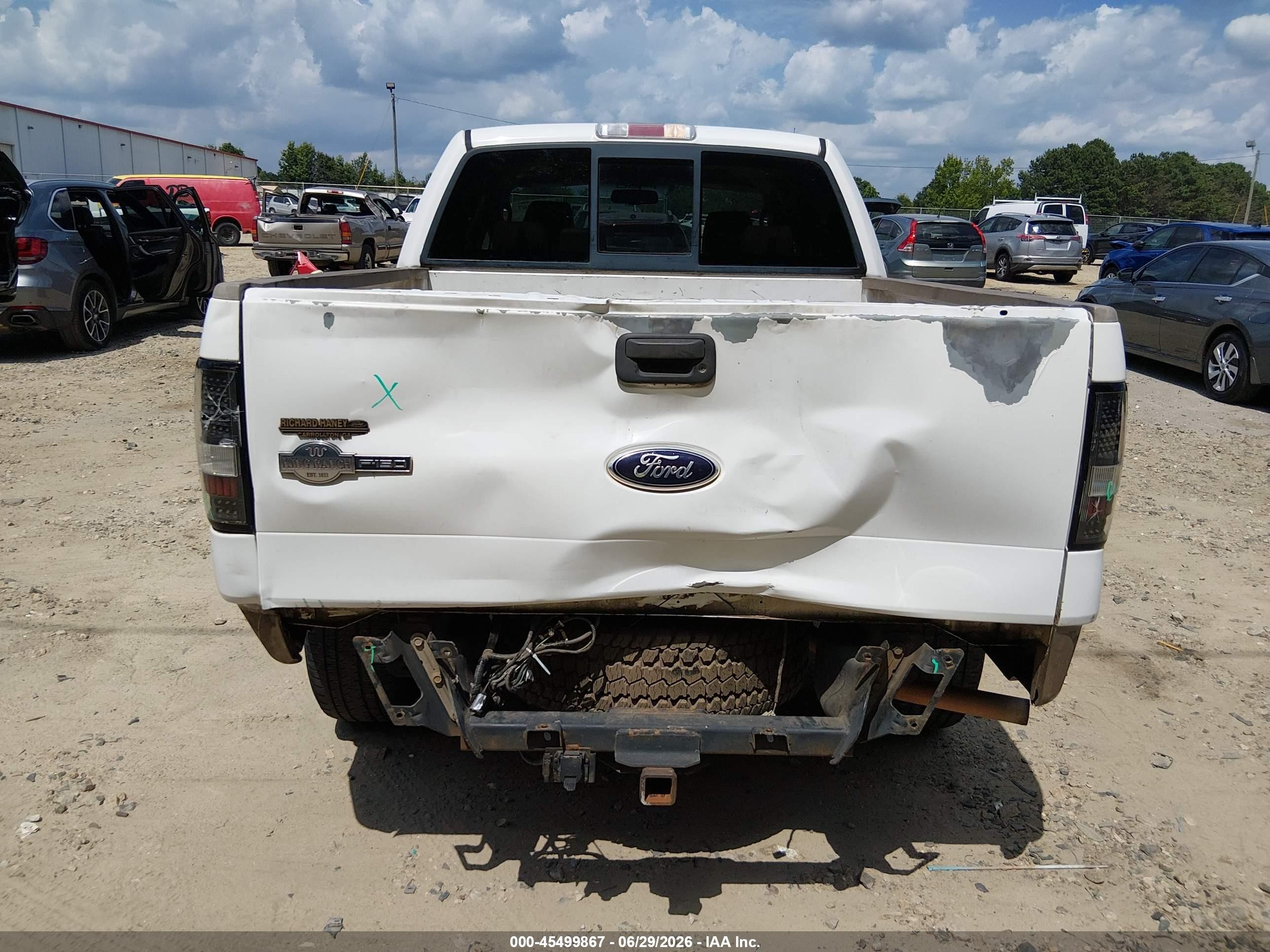 2006 Ford F-150 Fx4/lariat/xlt White vin: 1FTPW14586KB54171
