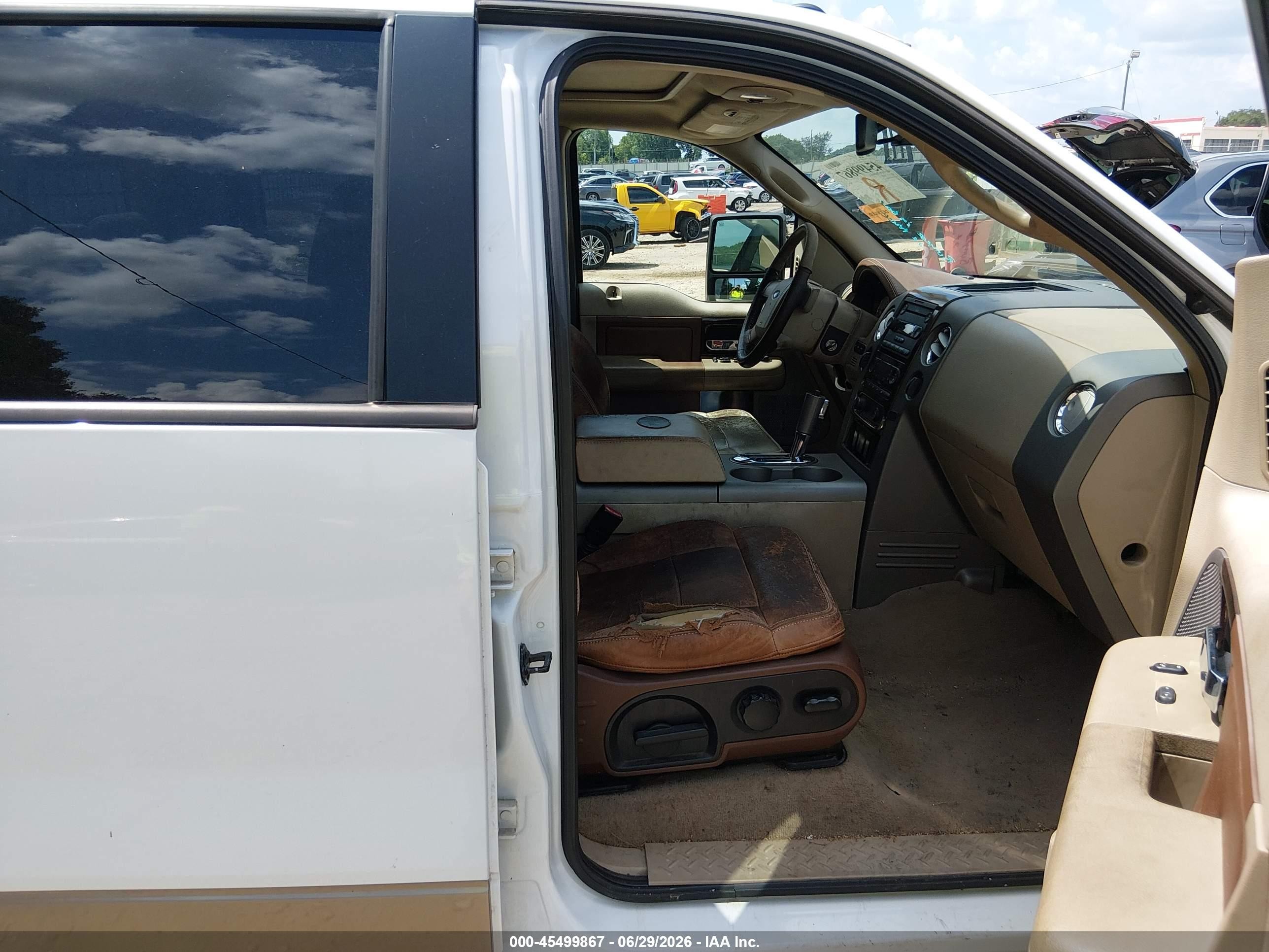 2006 Ford F-150 Fx4/lariat/xlt White vin: 1FTPW14586KB54171
