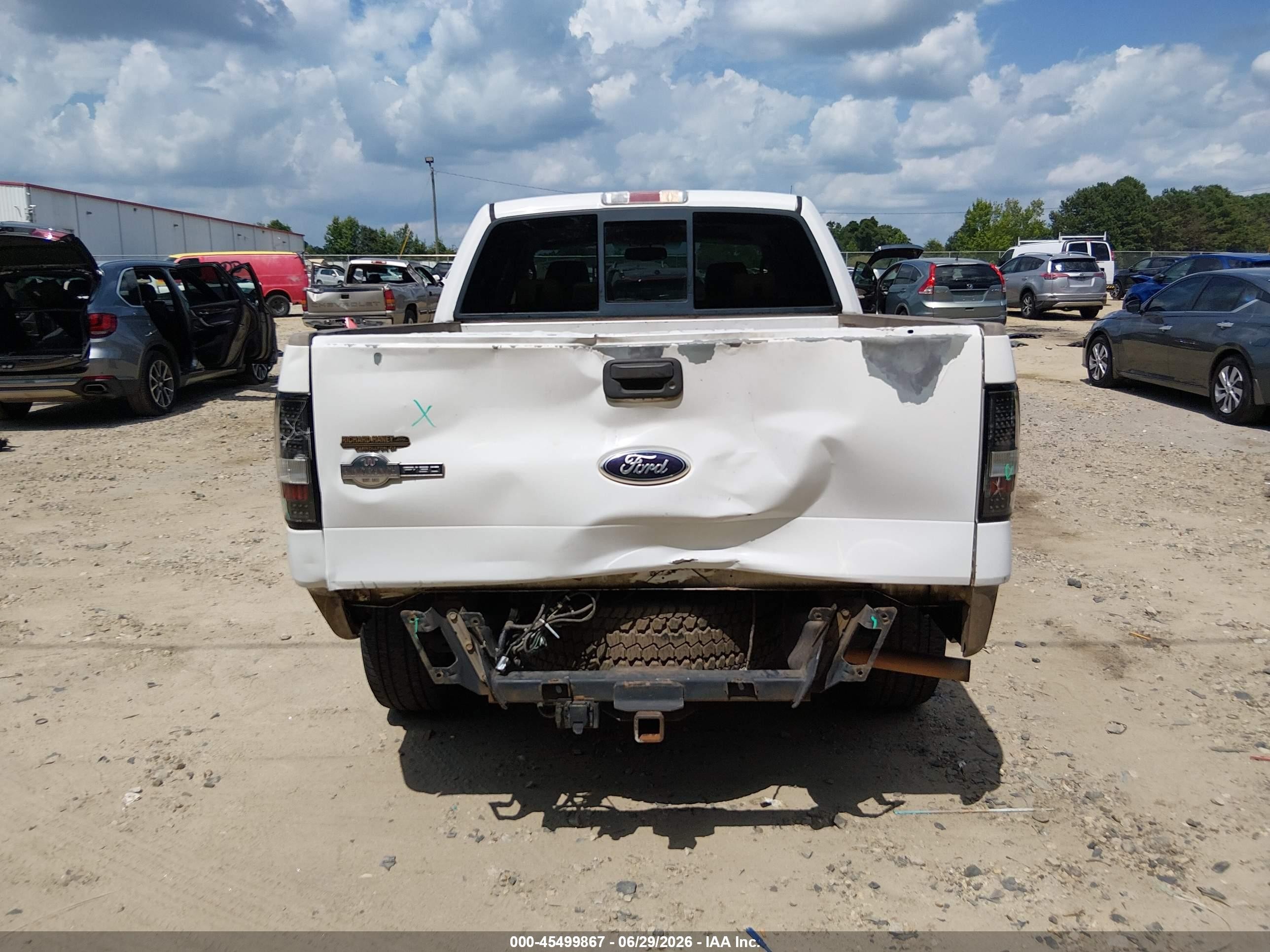 2006 Ford F-150 Fx4/lariat/xlt White vin: 1FTPW14586KB54171