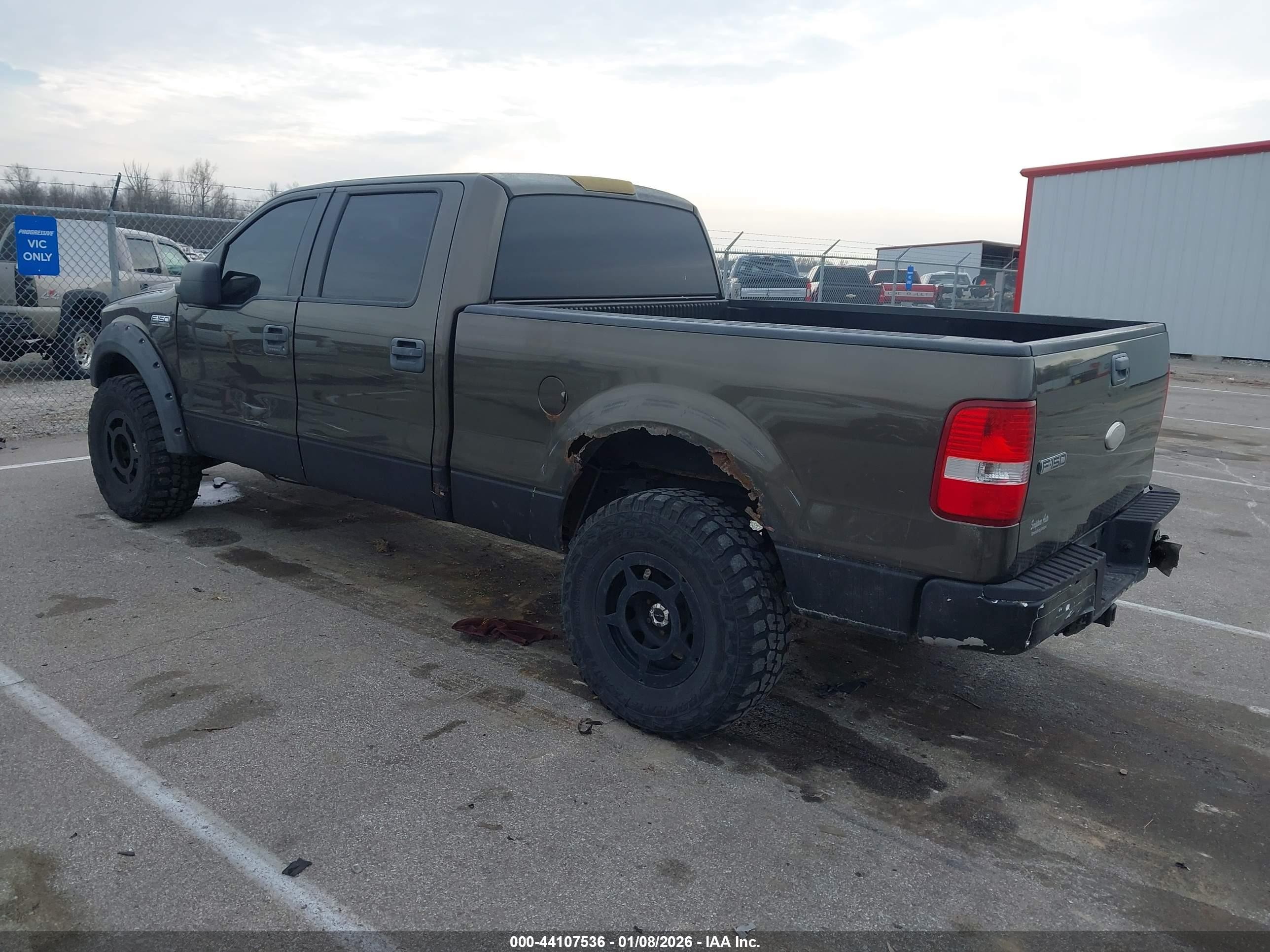 2008 Ford F-150 60th Anniversary/fx4/king Ranch/lariat/limited/xlt Gray vin: 1FTPW14588FA00233