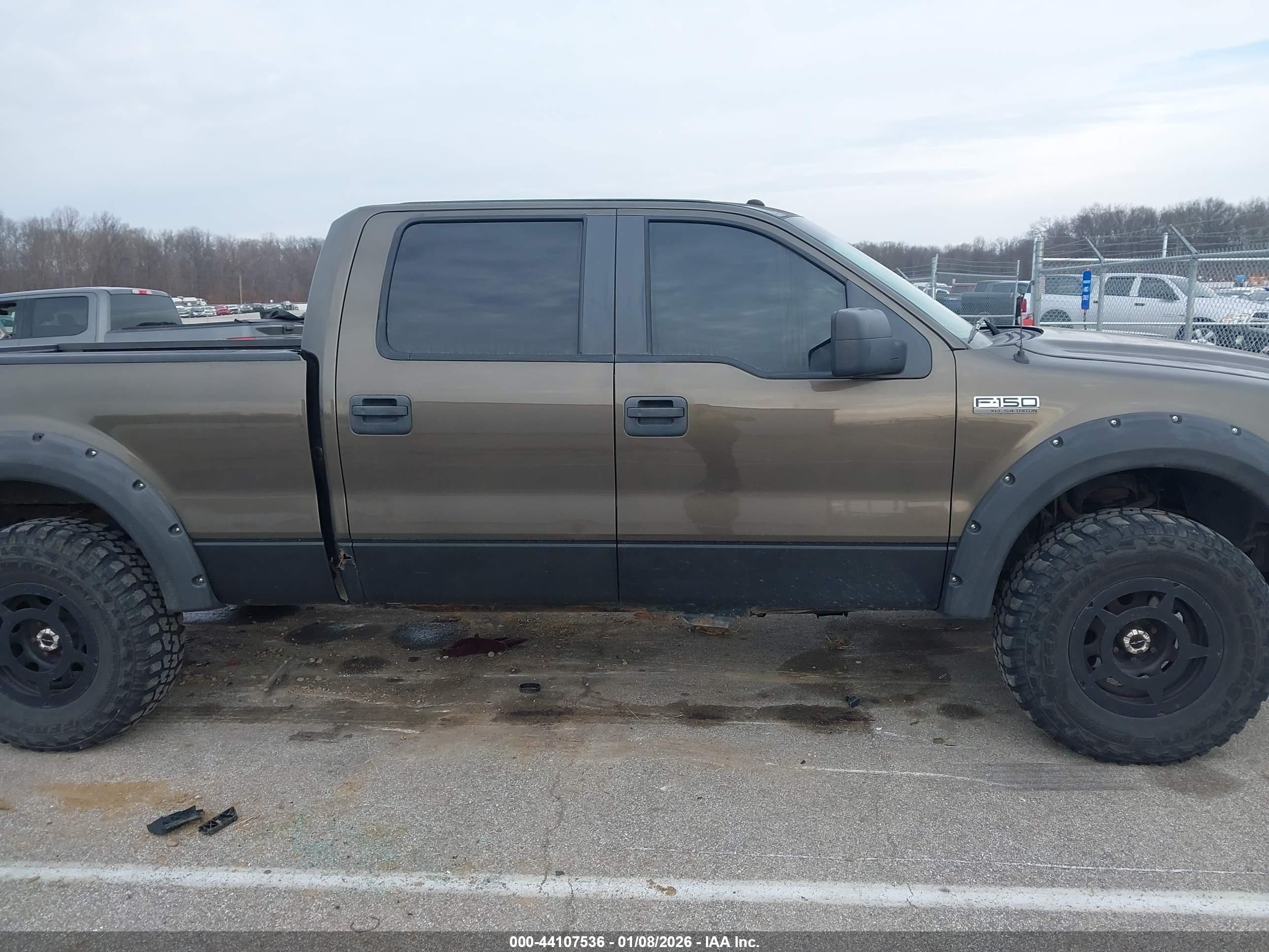 2008 Ford F-150 60th Anniversary/fx4/king Ranch/lariat/limited/xlt Gray vin: 1FTPW14588FA00233