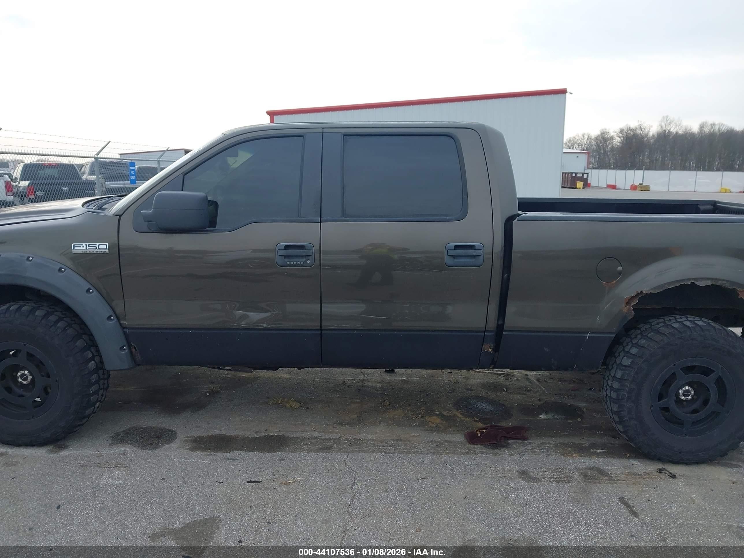2008 Ford F-150 60th Anniversary/fx4/king Ranch/lariat/limited/xlt Gray vin: 1FTPW14588FA00233