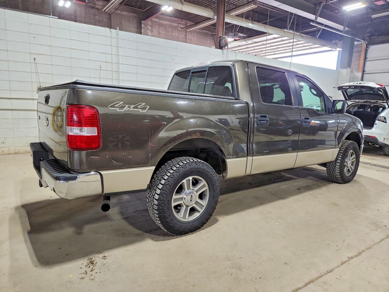 2008 Ford F150 Supercrew Серый vin: 1FTPW14588FA62277
