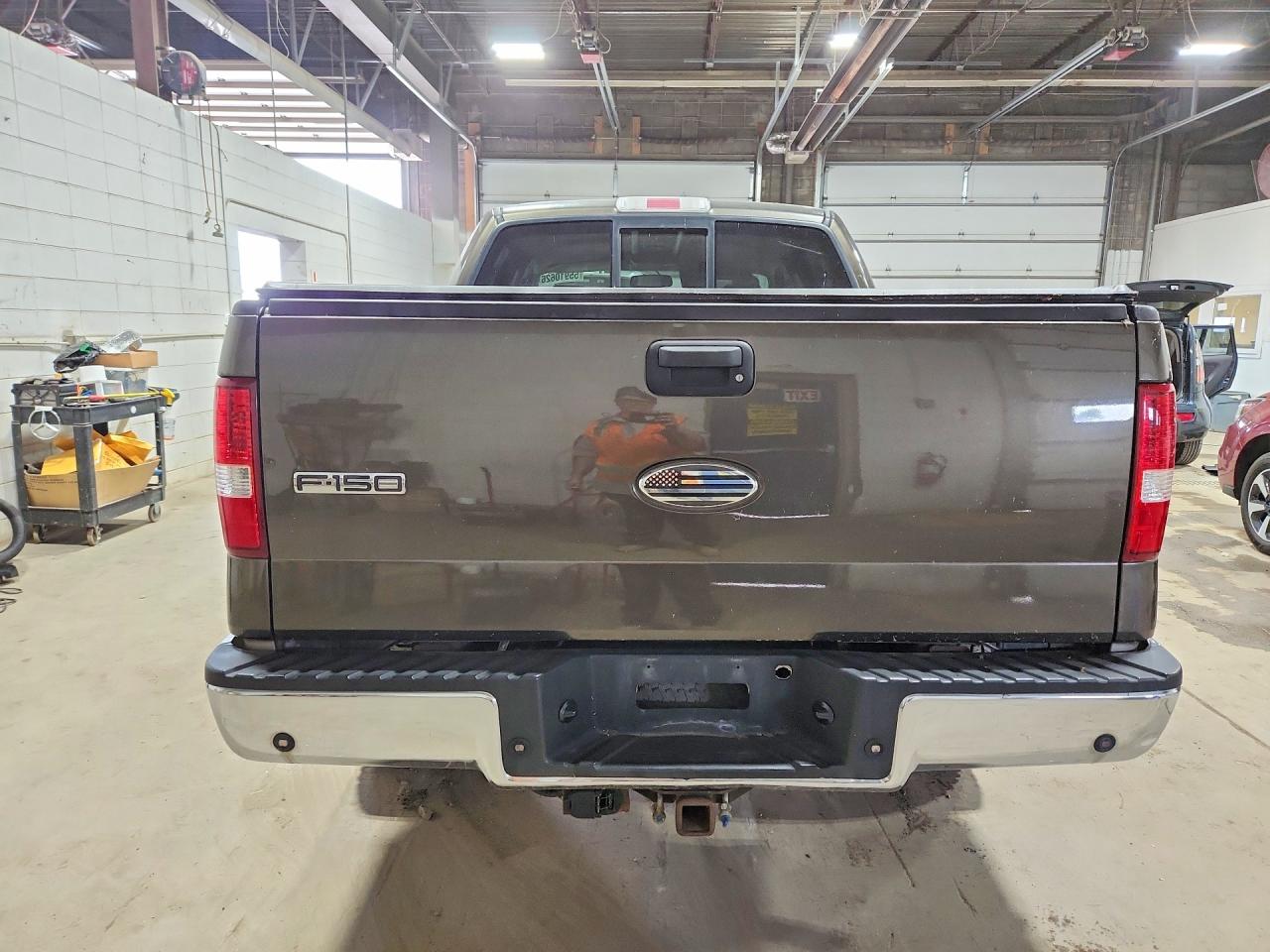 2008 Ford F150 Supercrew Серый vin: 1FTPW14588FA62277