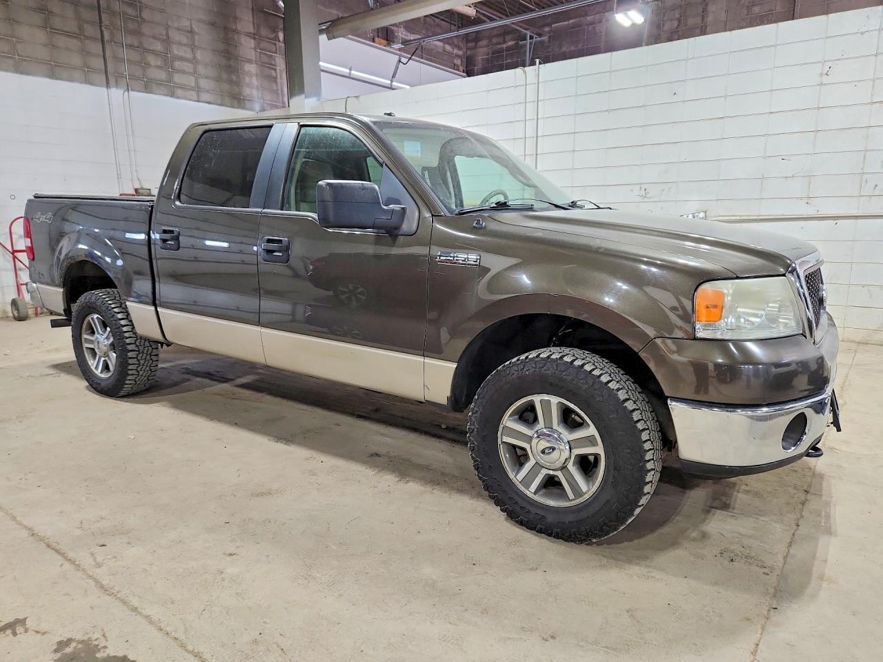 2008 Ford F150 Supercrew Серый vin: 1FTPW14588FA62277