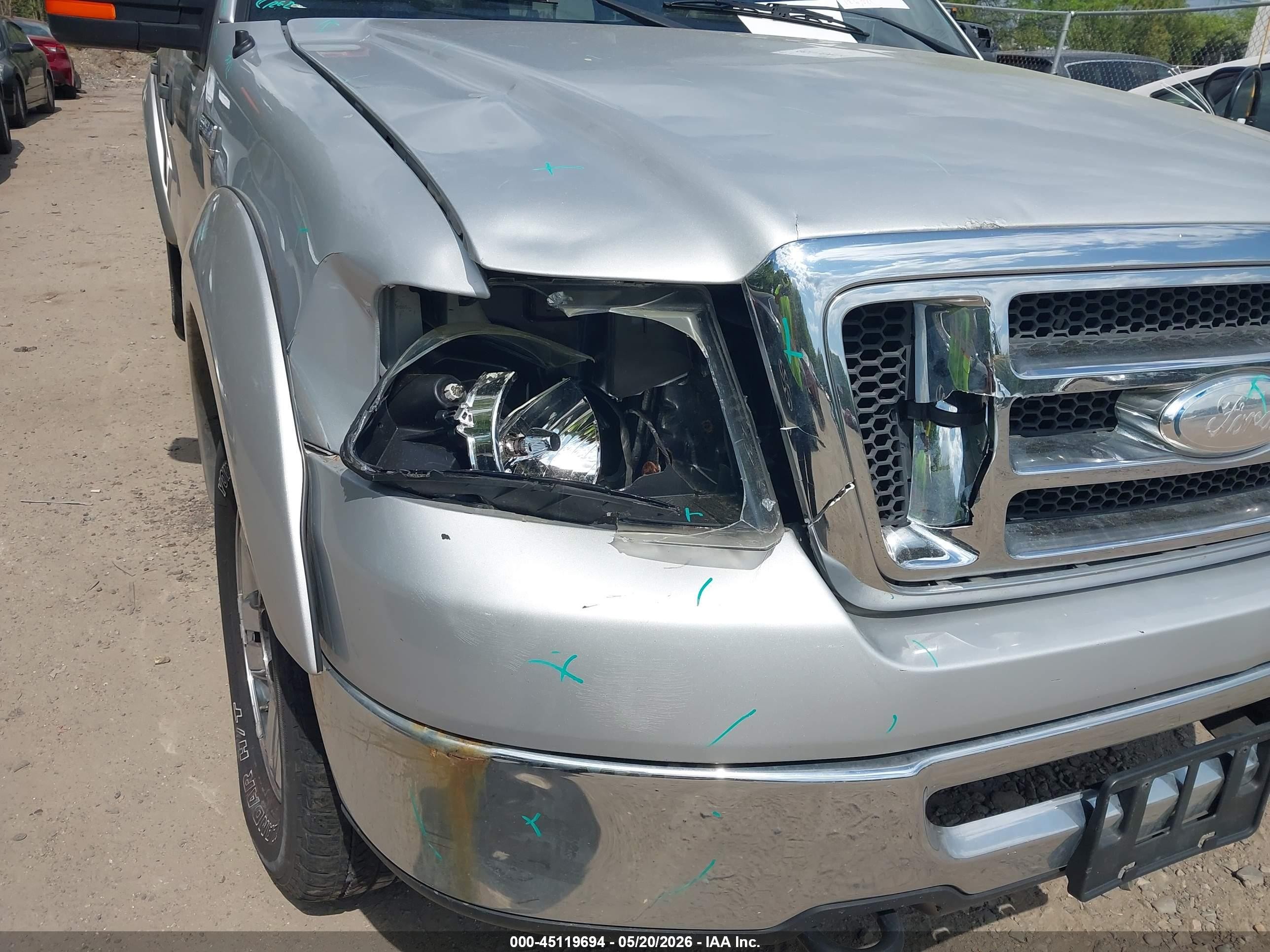 2008 Ford F-150 60th Anniversary/fx4/king Ranch/lariat/limited/xlt Silver vin: 1FTPW14588FA76874