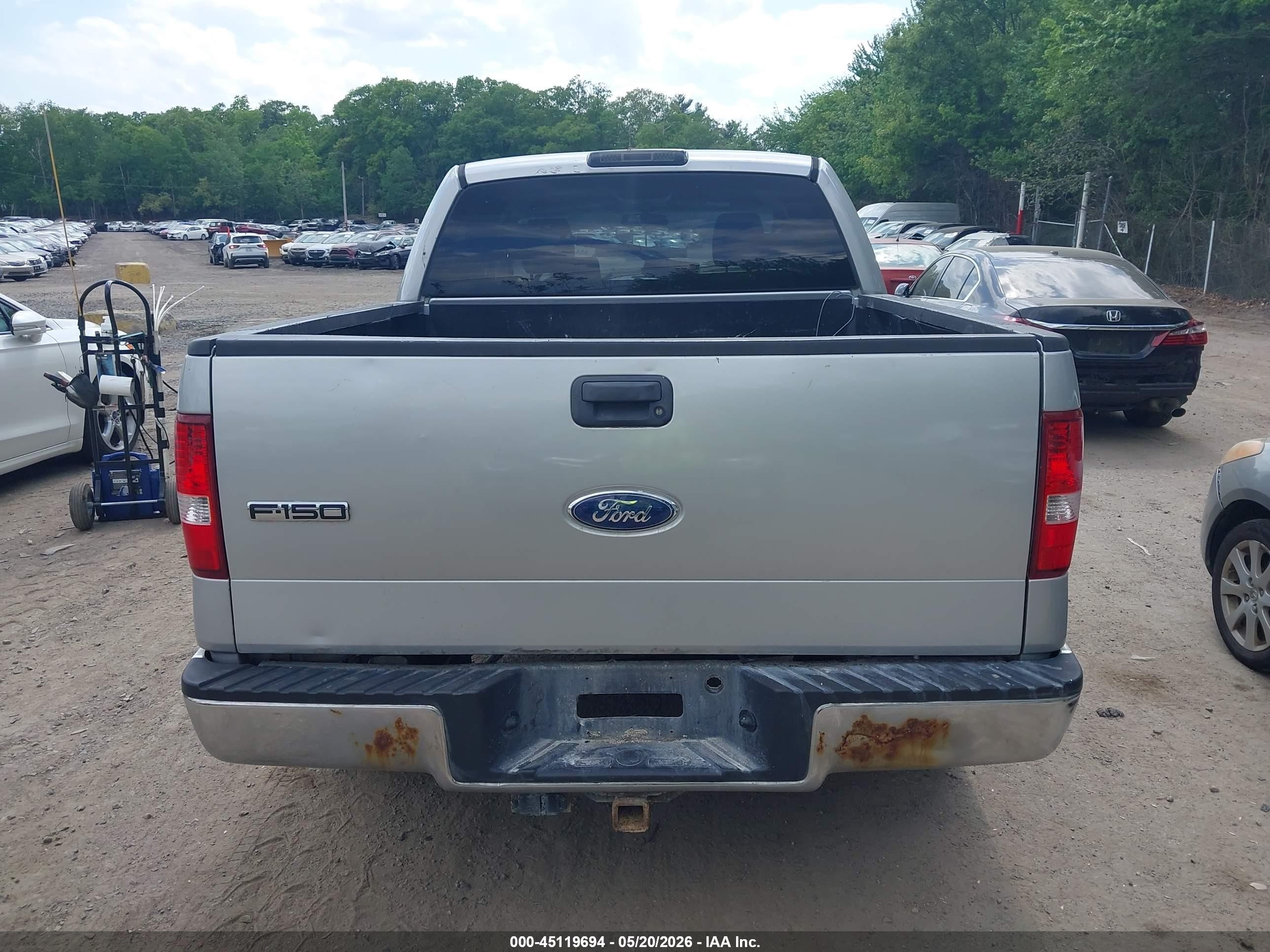 2008 Ford F-150 60th Anniversary/fx4/king Ranch/lariat/limited/xlt Silver vin: 1FTPW14588FA76874
