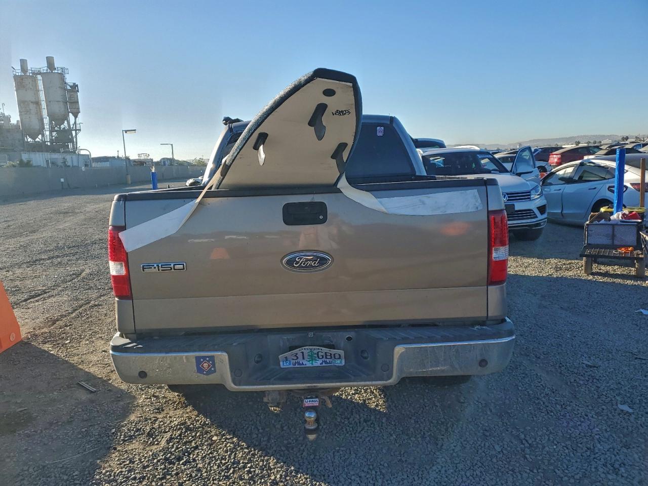 2004 Ford F150 Supercrew Tan vin: 1FTPW14594KA74570
