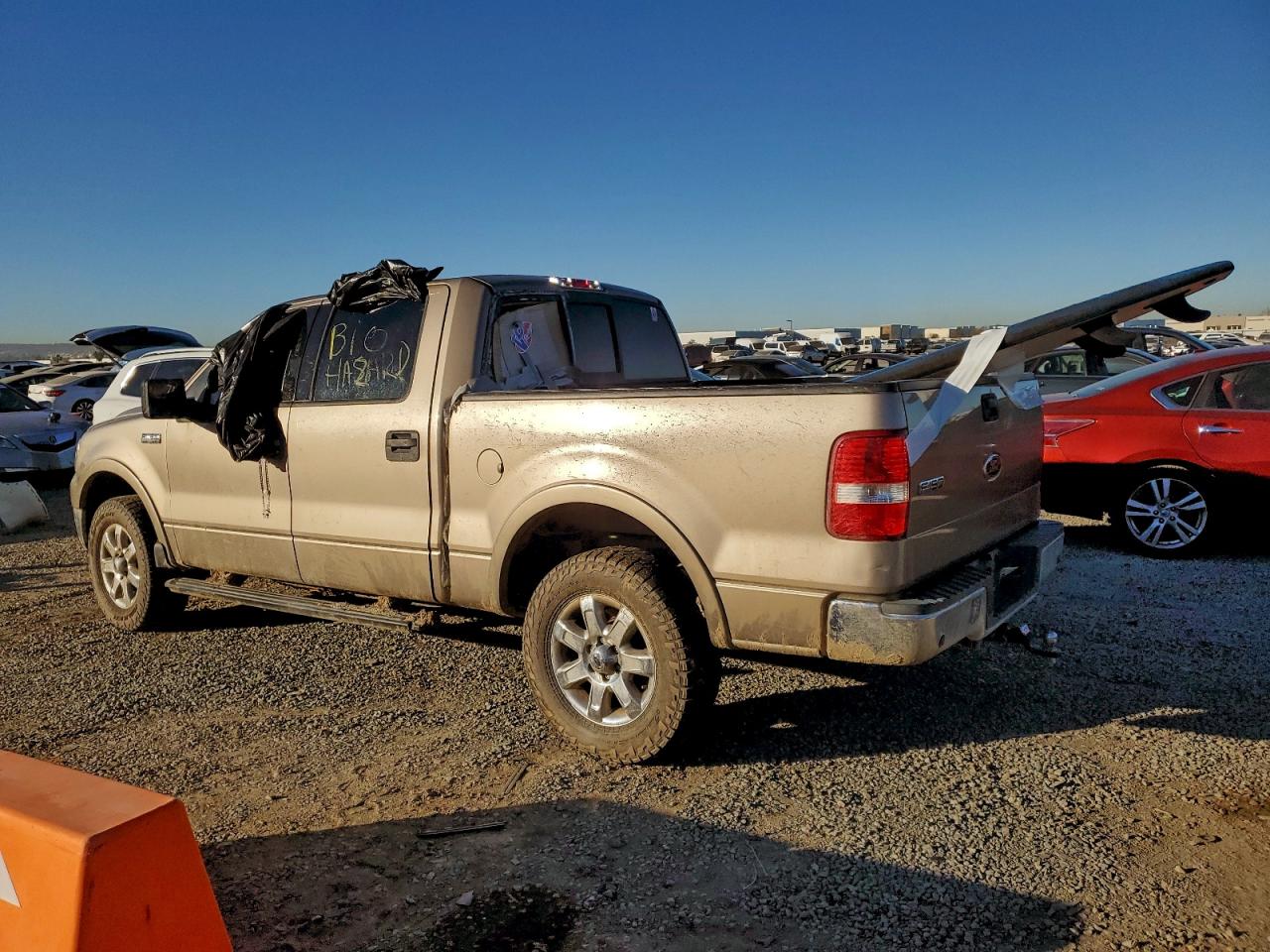 2004 Ford F150 Supercrew Tan vin: 1FTPW14594KA74570