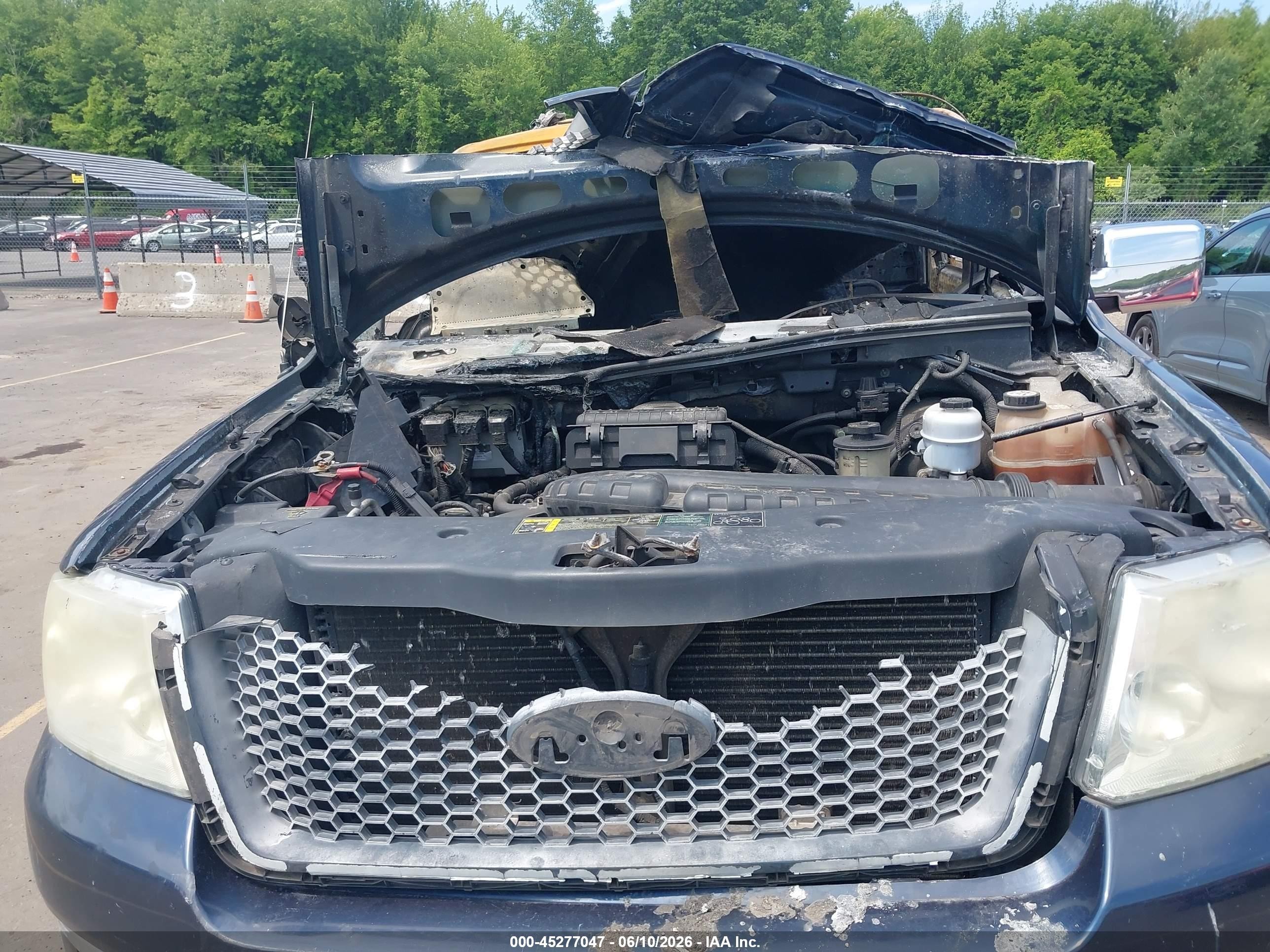 2004 Ford F-150 Fx4/lariat/xlt Blue vin: 1FTPW14594KA84449