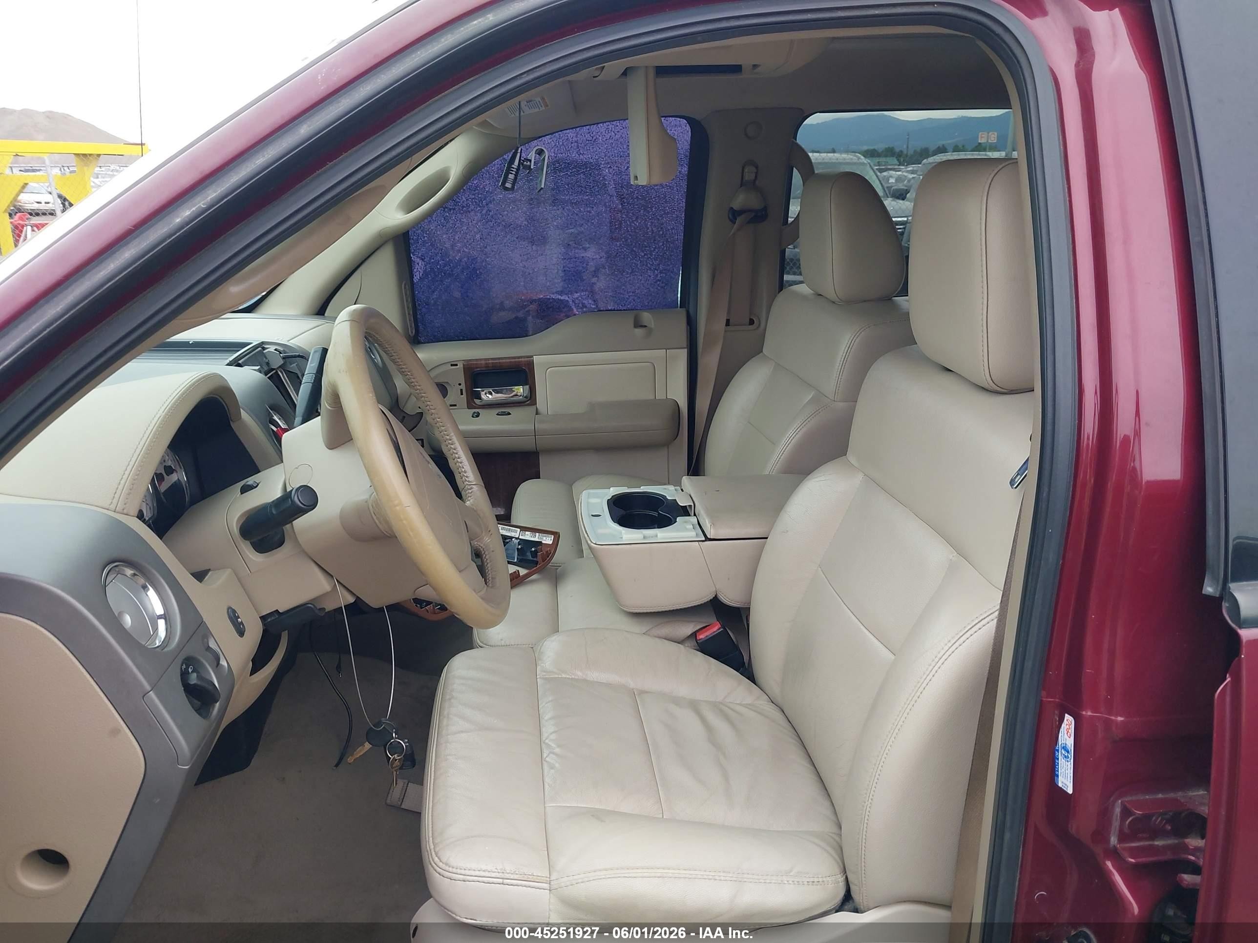 2004 Ford F-150 Fx4/lariat/xlt Burgundy vin: 1FTPW14594KC29019