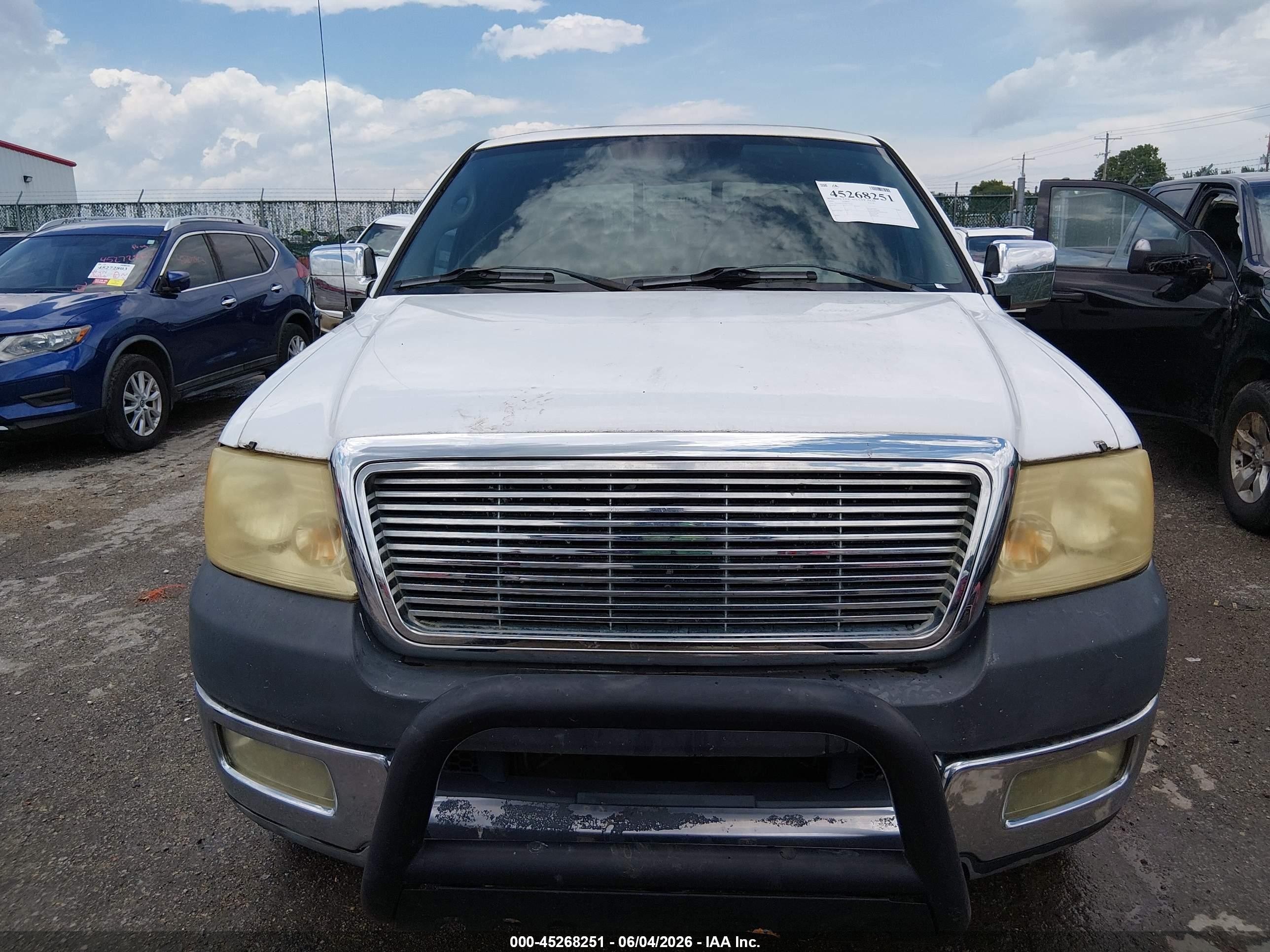 2004 Ford F-150 Fx4/lariat/xlt White vin: 1FTPW14594KC33183