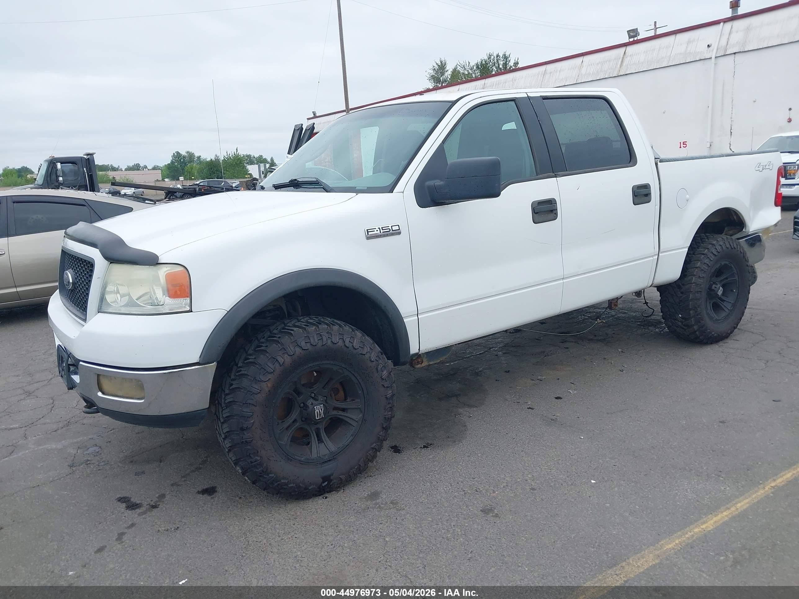2004 Ford F-150 Fx4/lariat/xlt Белый vin: 1FTPW14594KC75823