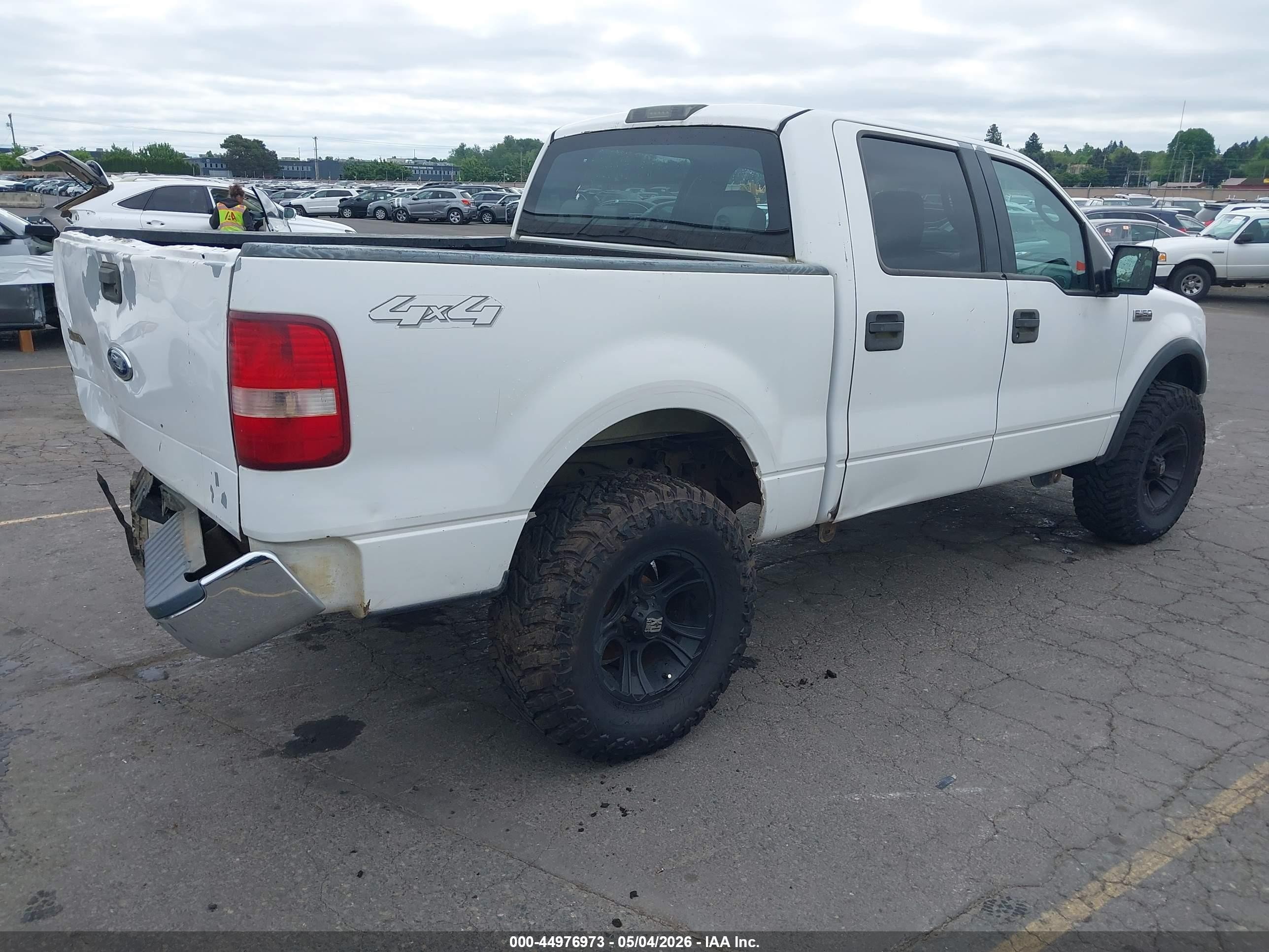 2004 Ford F-150 Fx4/lariat/xlt Белый vin: 1FTPW14594KC75823
