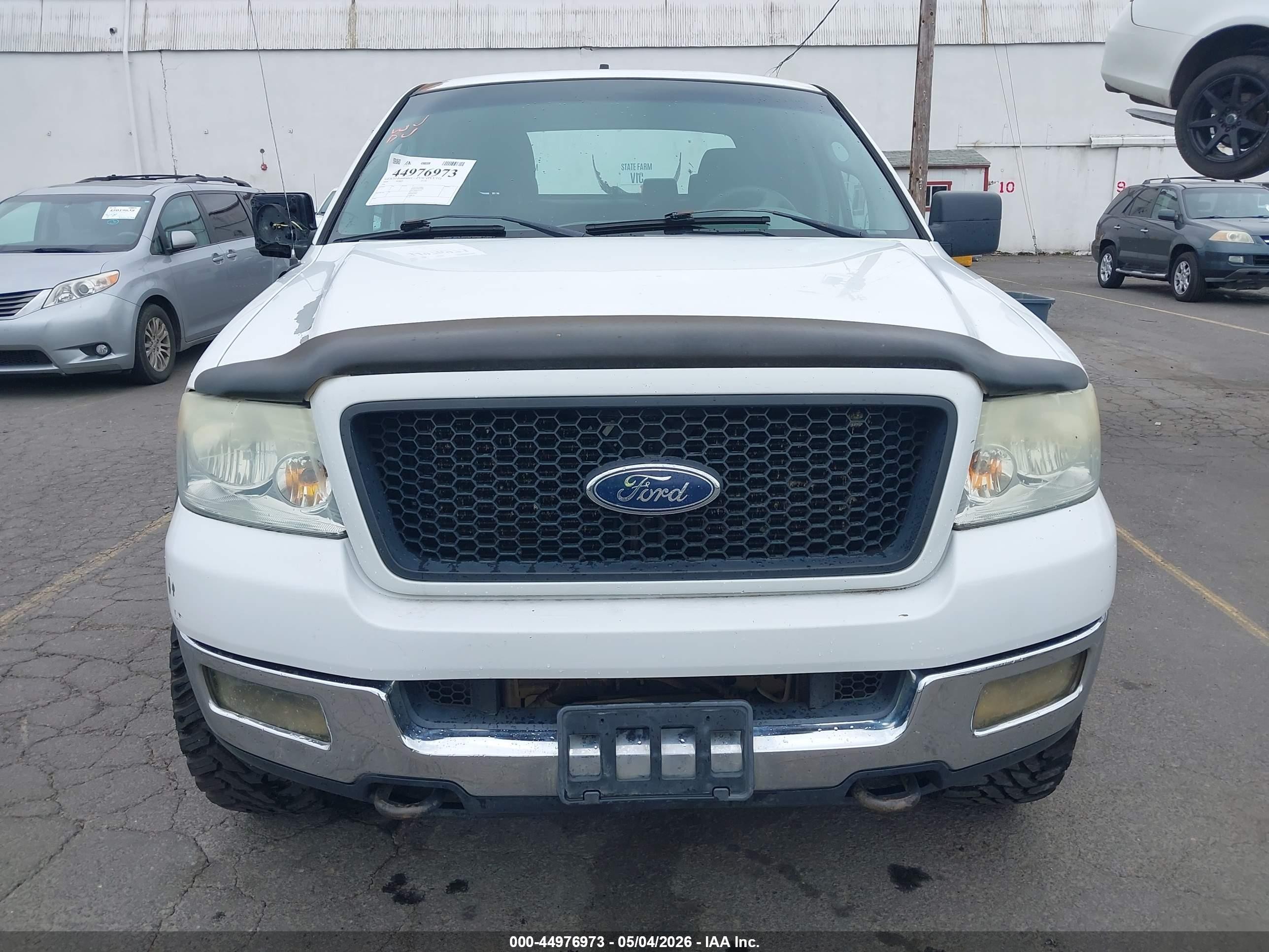 2004 Ford F-150 Fx4/lariat/xlt Белый vin: 1FTPW14594KC75823