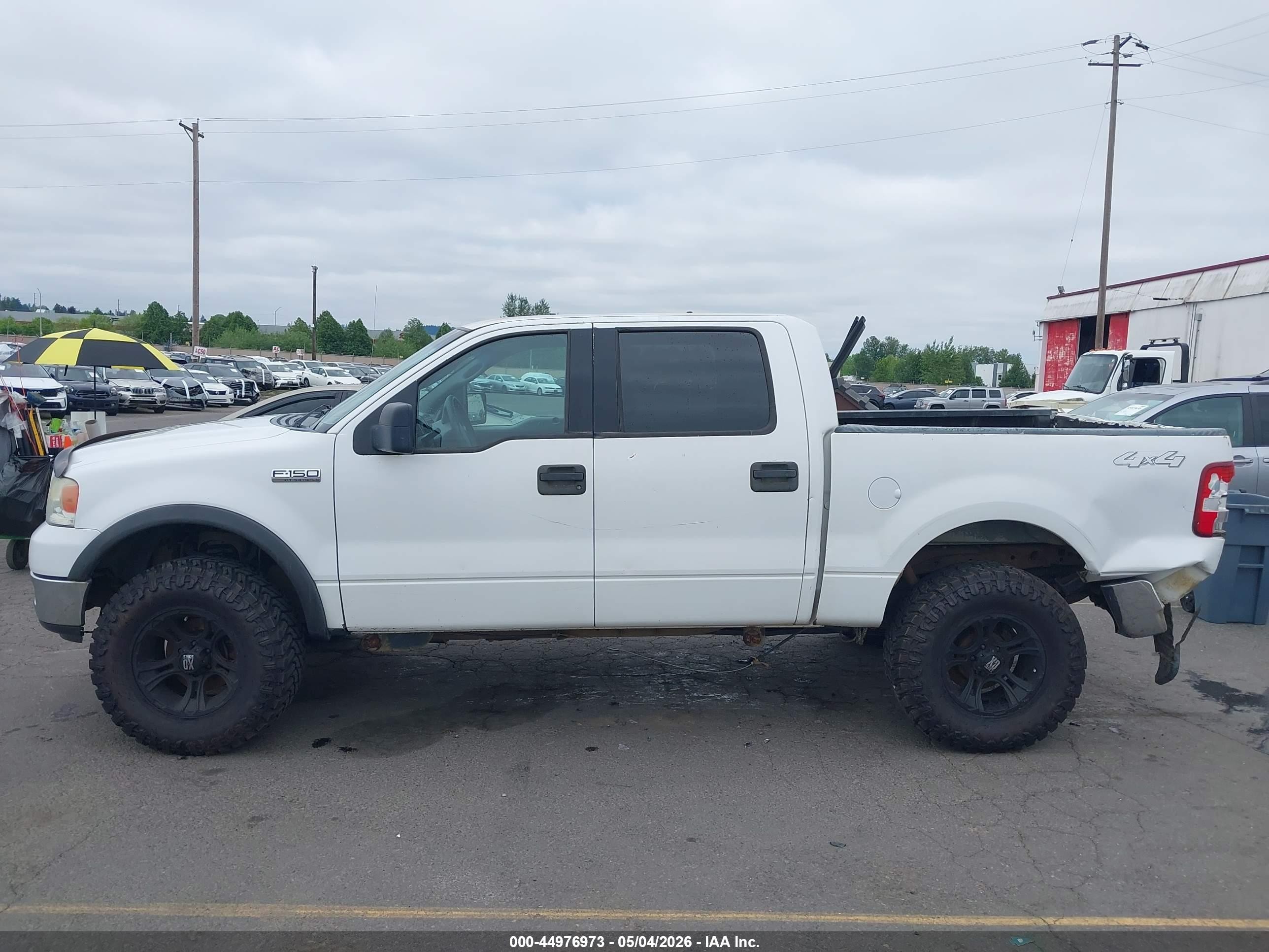 2004 Ford F-150 Fx4/lariat/xlt Белый vin: 1FTPW14594KC75823