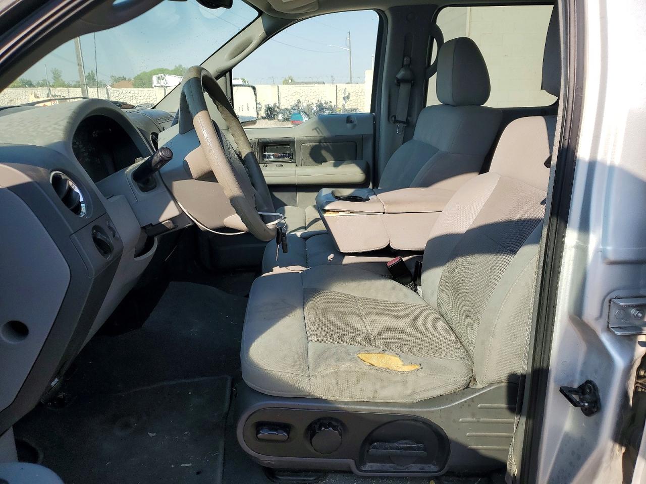 2004 Ford F150 Supercrew Silver vin: 1FTPW14594KD05631