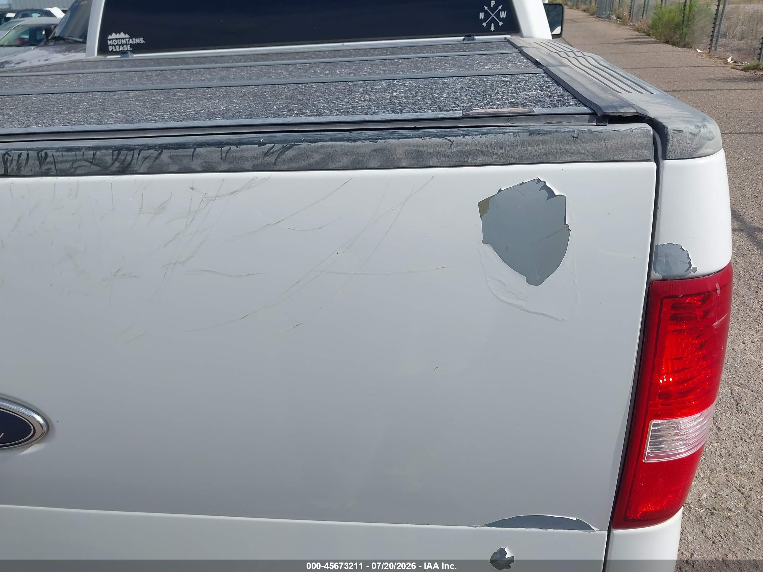 2004 Ford F-150 Fx4/lariat/xlt Белый vin: 1FTPW14594KD67322