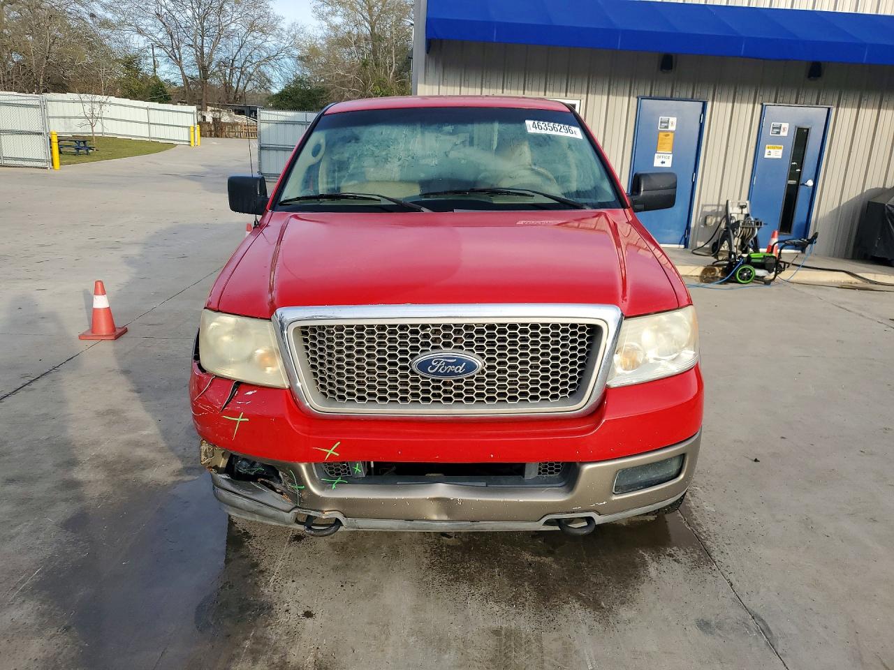 2004 Ford F150 Supercrew Red vin: 1FTPW14594KD74822