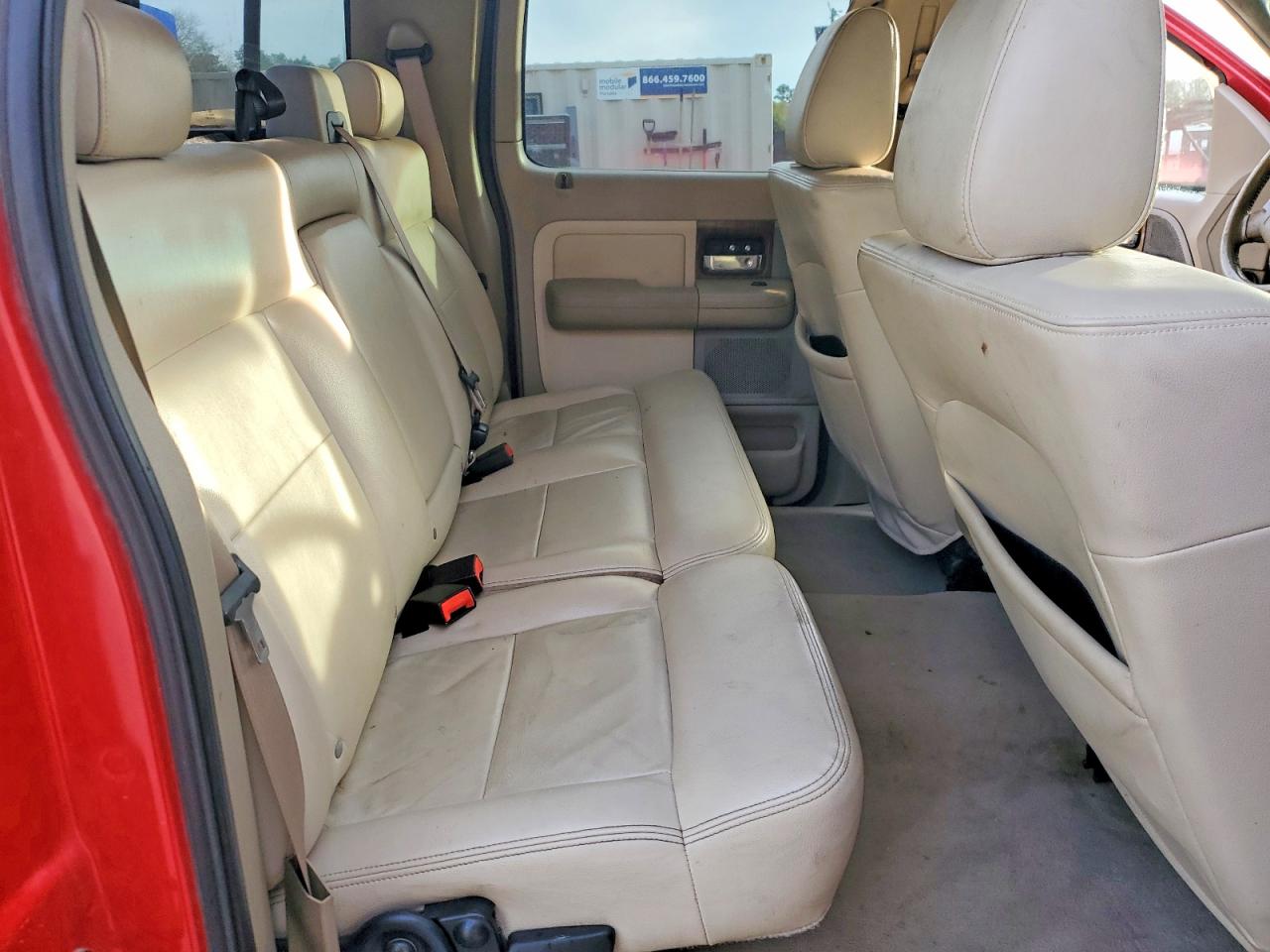 2004 Ford F150 Supercrew Red vin: 1FTPW14594KD74822