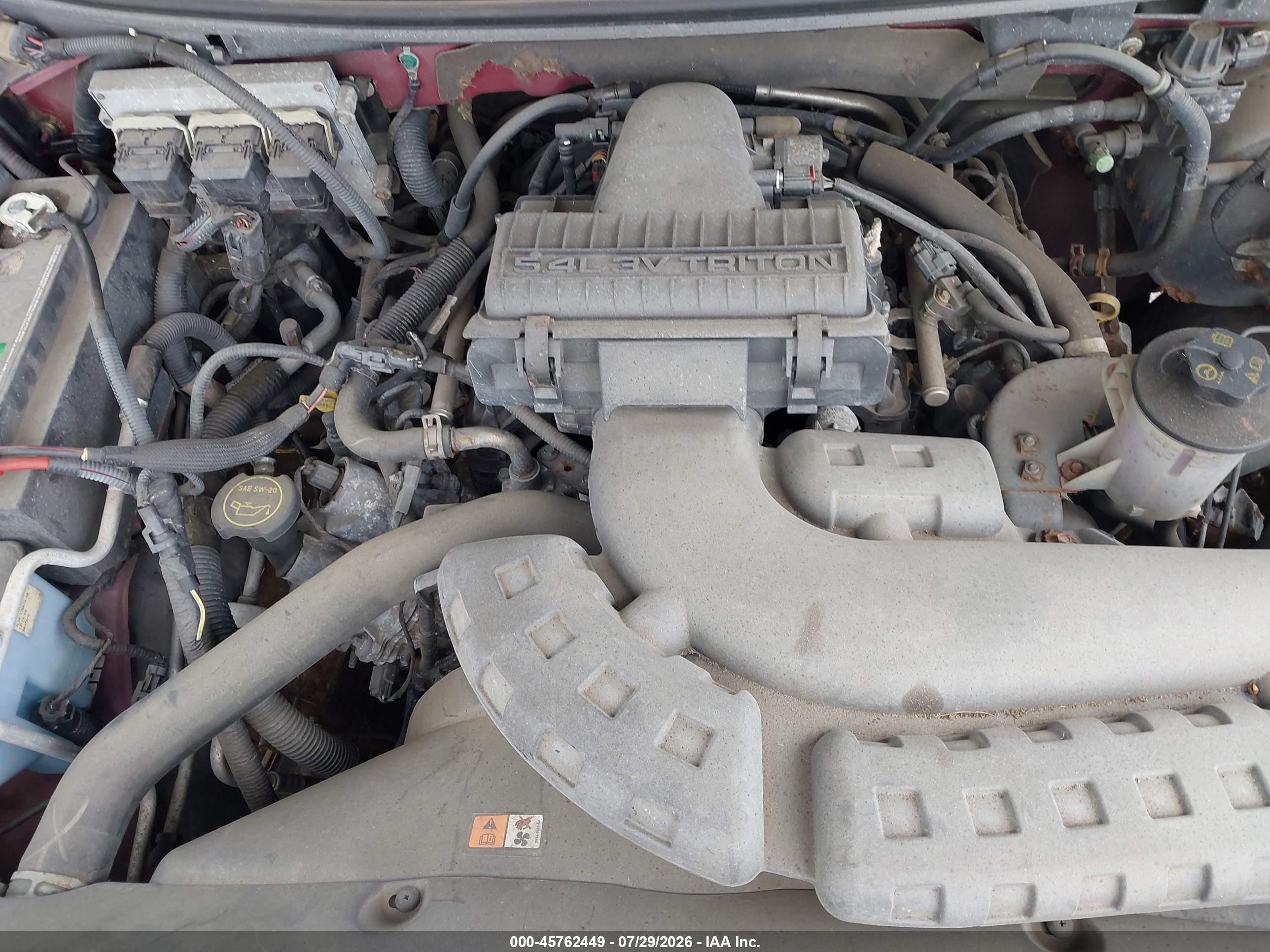 2005 Ford F-150 Fx4/lariat/xlt Maroon vin: 1FTPW14595FA53339