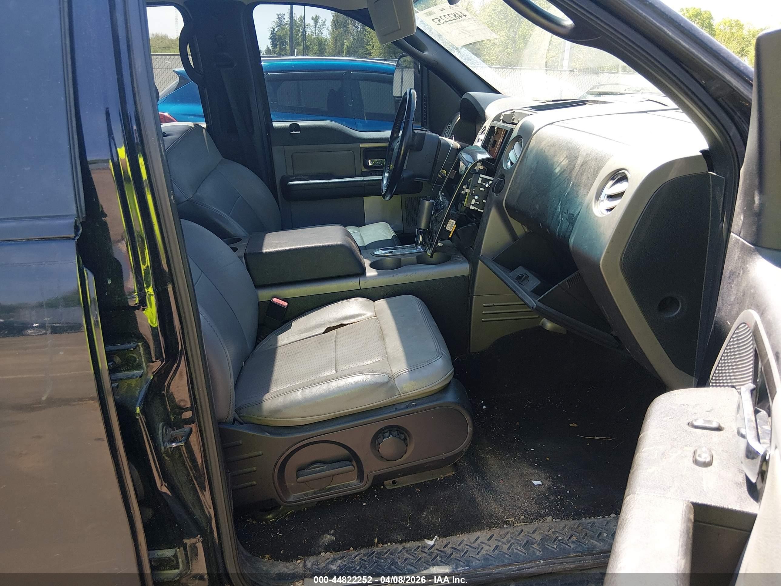 2005 Ford F-150 Fx4/lariat/xlt Black vin: 1FTPW14595FB15564