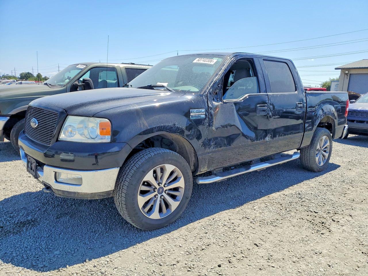 2005 Ford F150 Supercrew Черный vin: 1FTPW14595FB33921