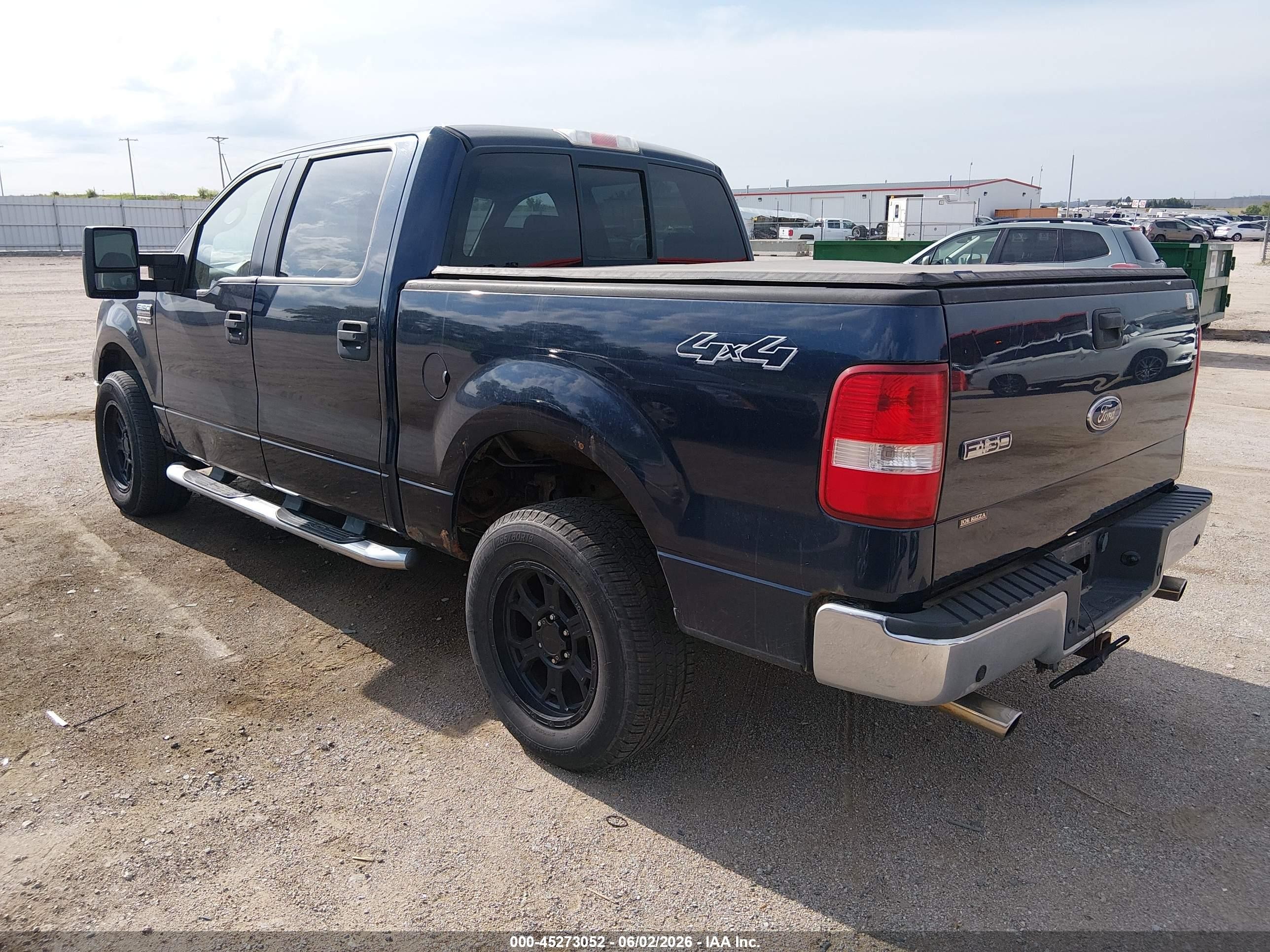 2005 Ford F-150 Fx4/lariat/xlt Dark Blue vin: 1FTPW14595FB37886