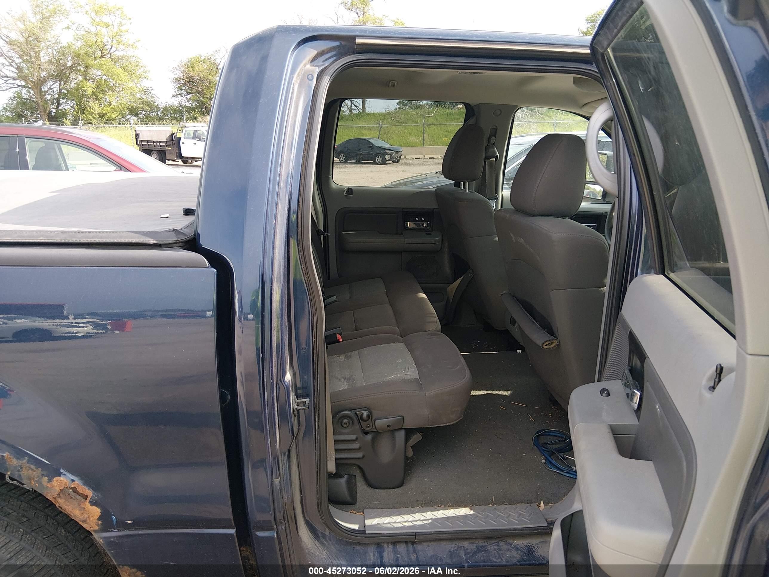 2005 Ford F-150 Fx4/lariat/xlt Dark Blue vin: 1FTPW14595FB37886