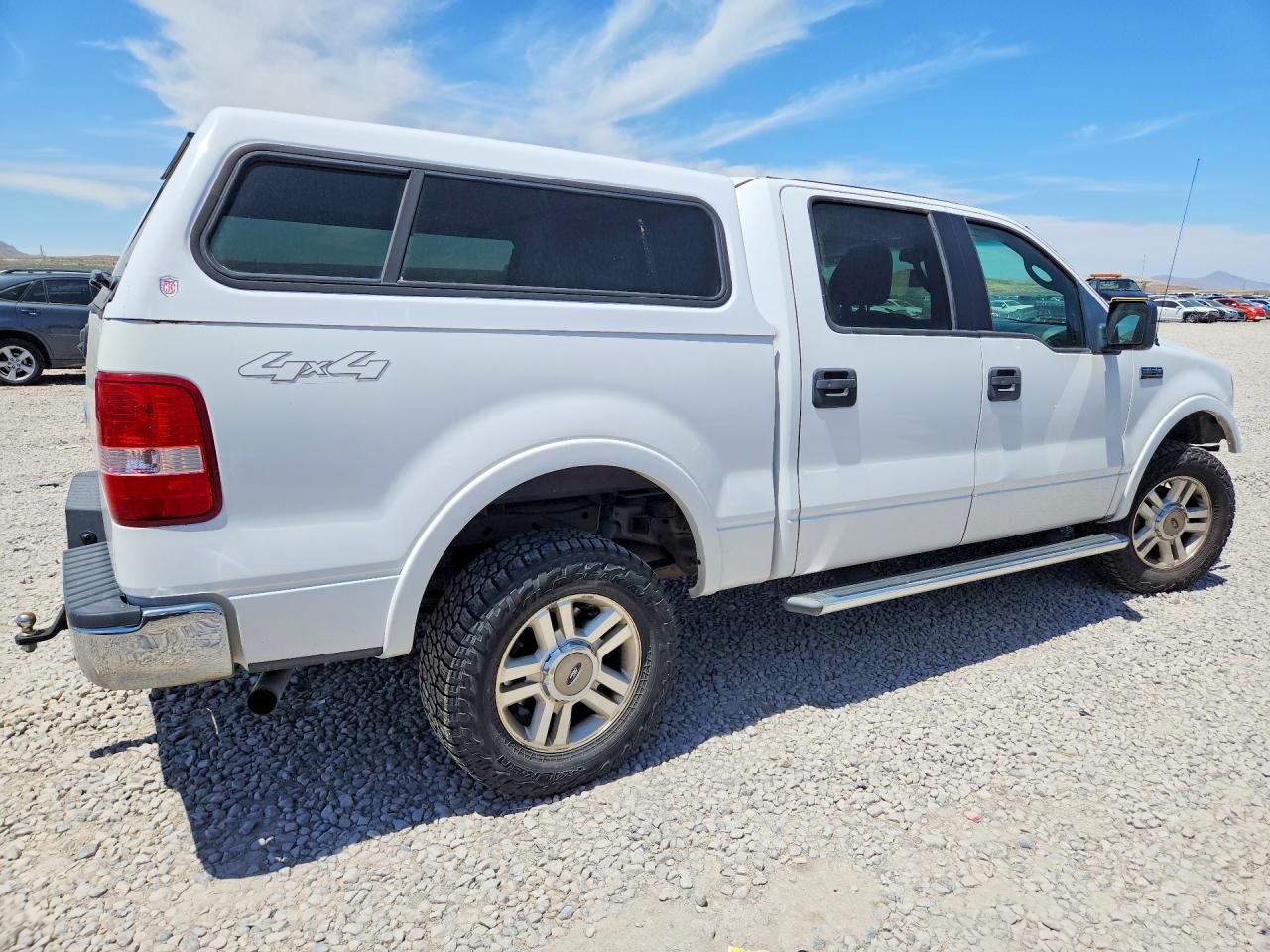 2005 Ford F150 Supercrew White vin: 1FTPW14595KC35369