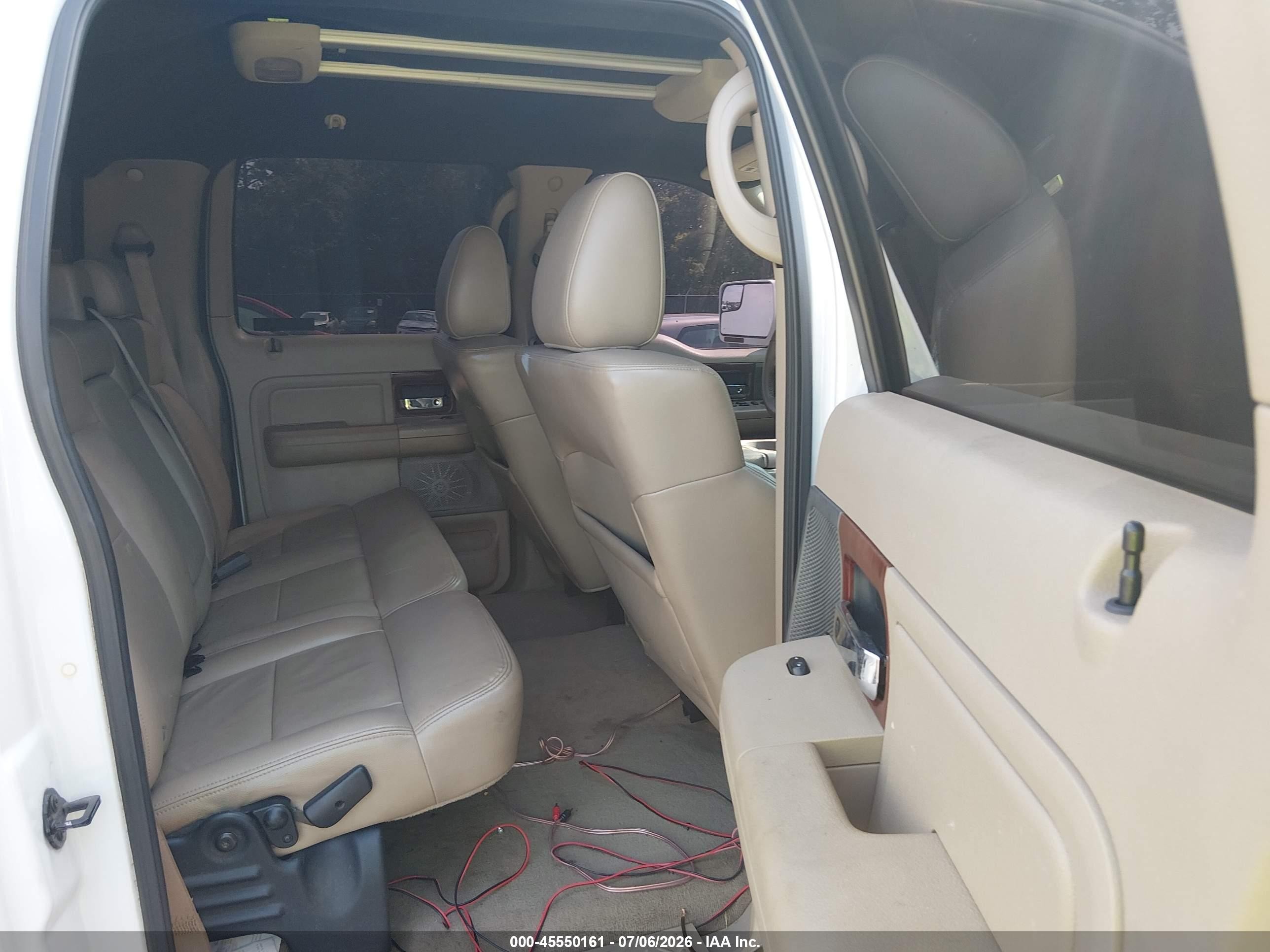 2005 Ford F-150 Fx4/lariat/xlt Белый vin: 1FTPW14595KC99203