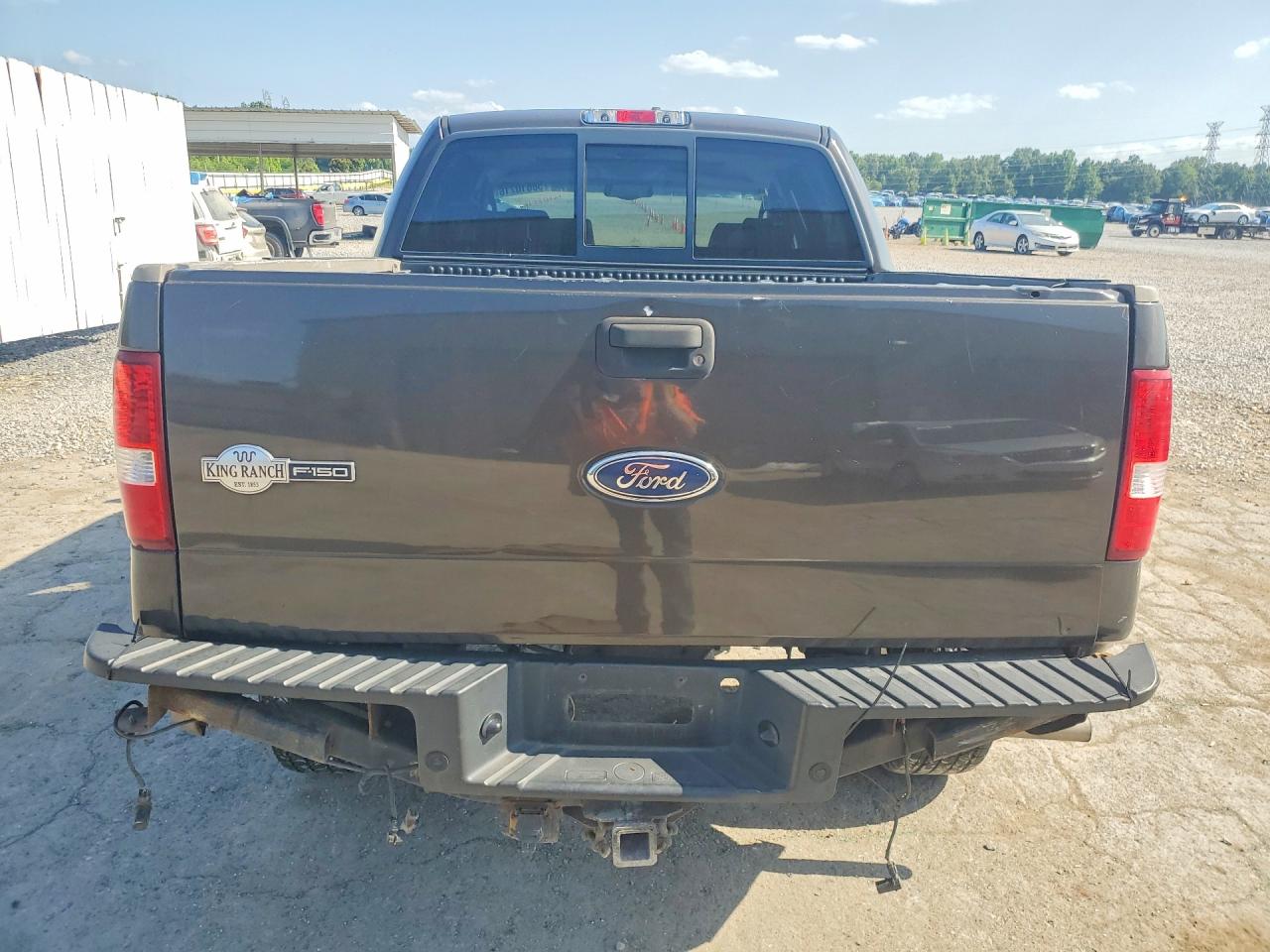 2005 Ford F150 Supercrew Gray vin: 1FTPW14595KD18963
