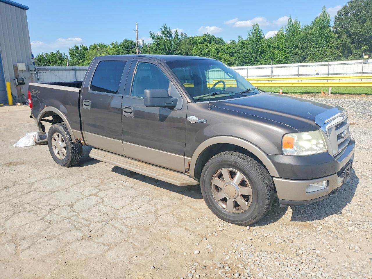 2005 Ford F150 Supercrew Gray vin: 1FTPW14595KD18963