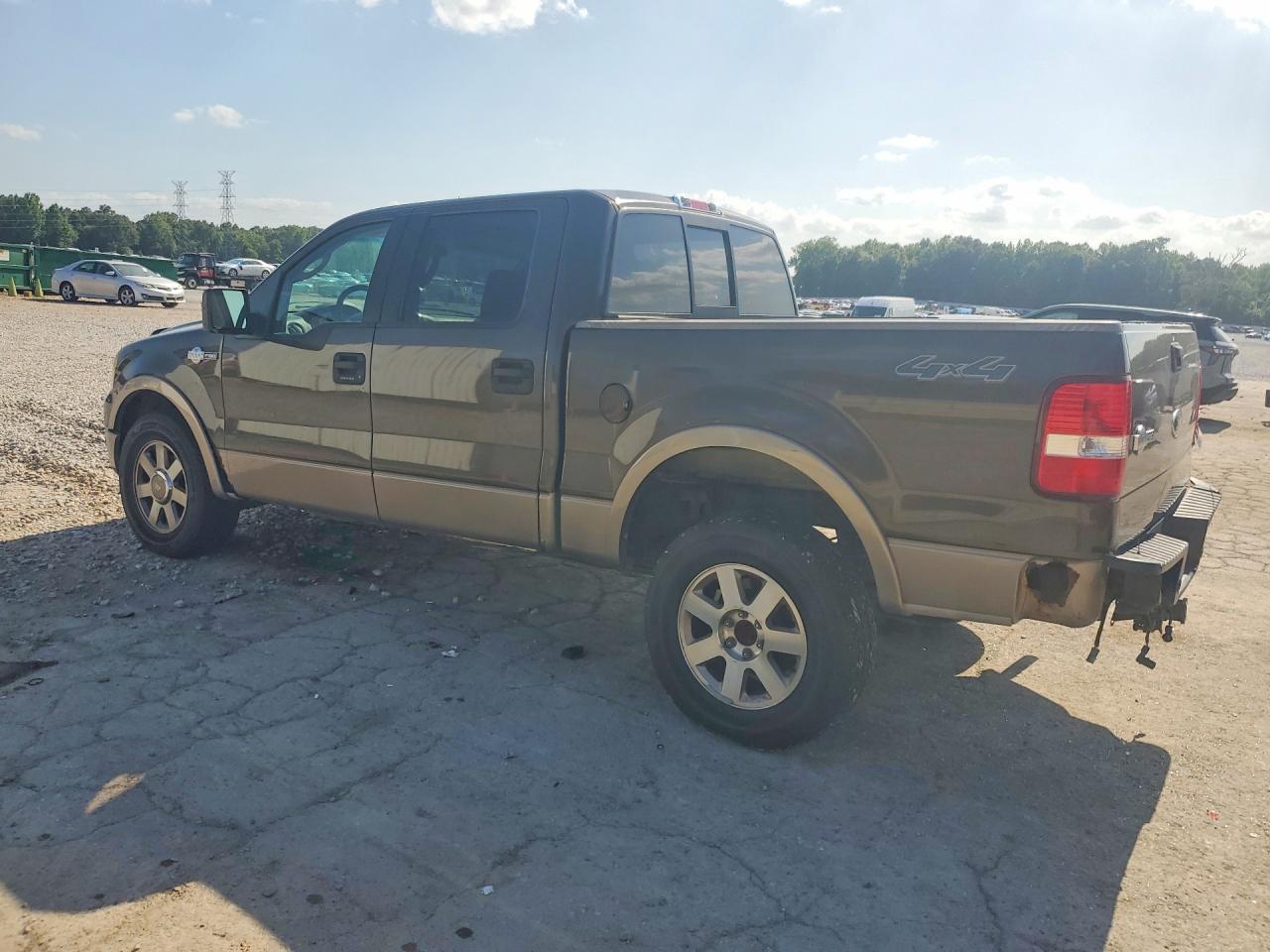 2005 Ford F150 Supercrew Gray vin: 1FTPW14595KD18963