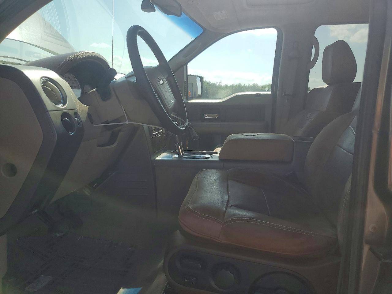 2005 Ford F150 Supercrew Gray vin: 1FTPW14595KD18963