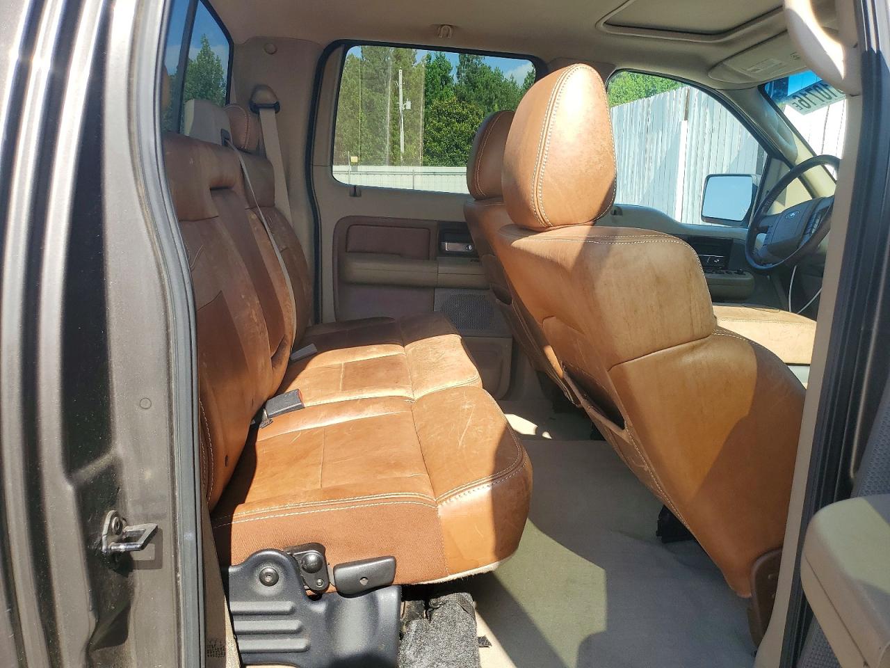 2005 Ford F150 Supercrew Gray vin: 1FTPW14595KD18963