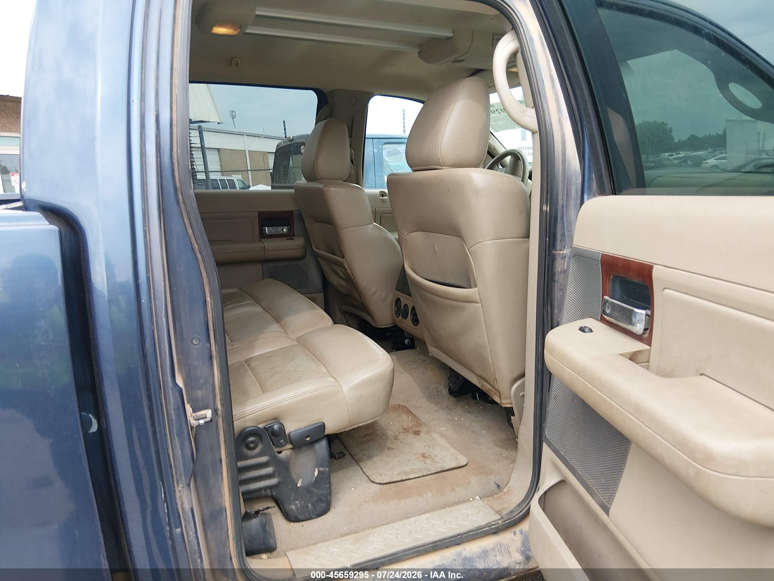 2005 Ford F-150 Fx4/lariat/xlt Blue vin: 1FTPW14595KD31664