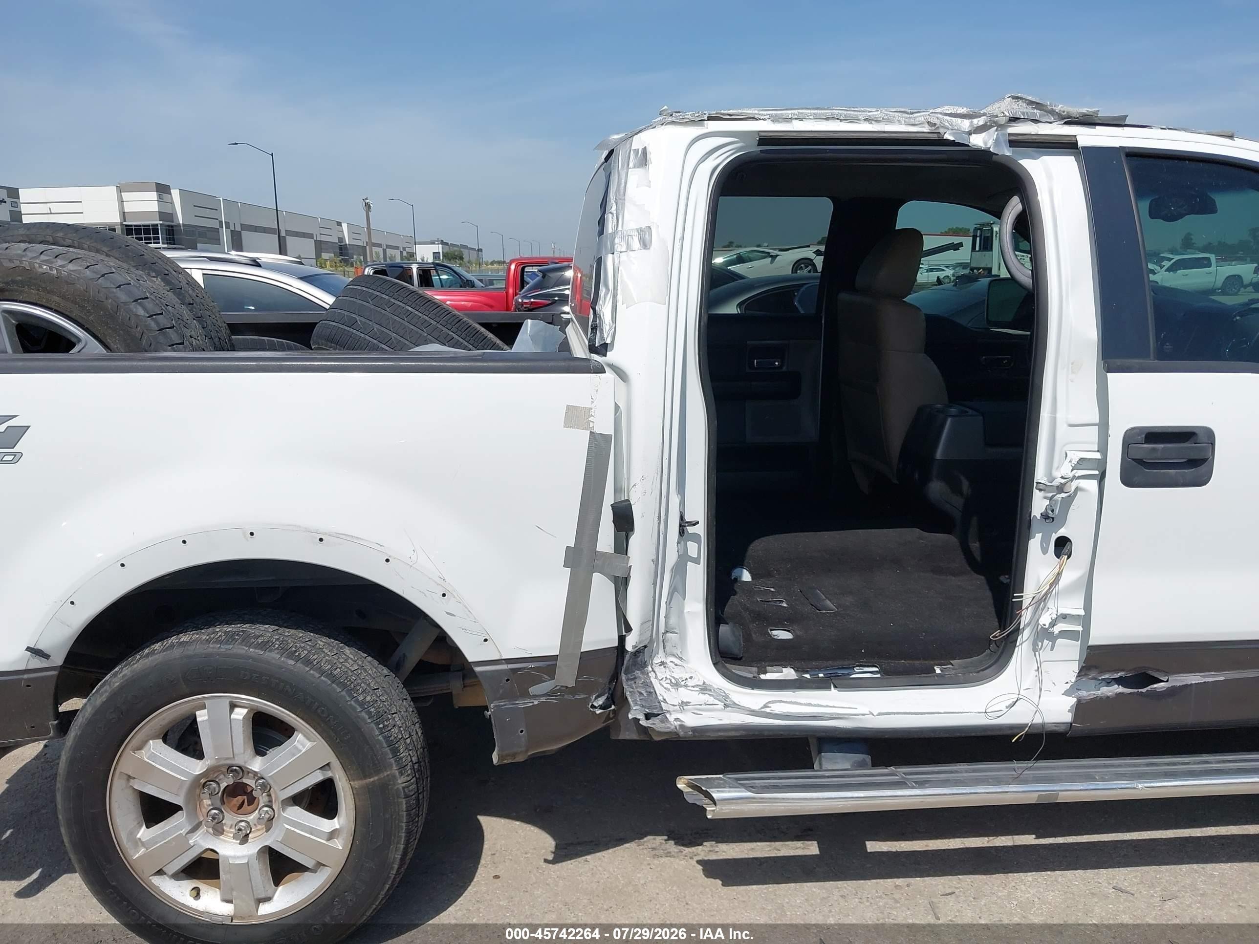 2005 Ford F-150 Fx4/lariat/xlt White vin: 1FTPW14595KD95705
