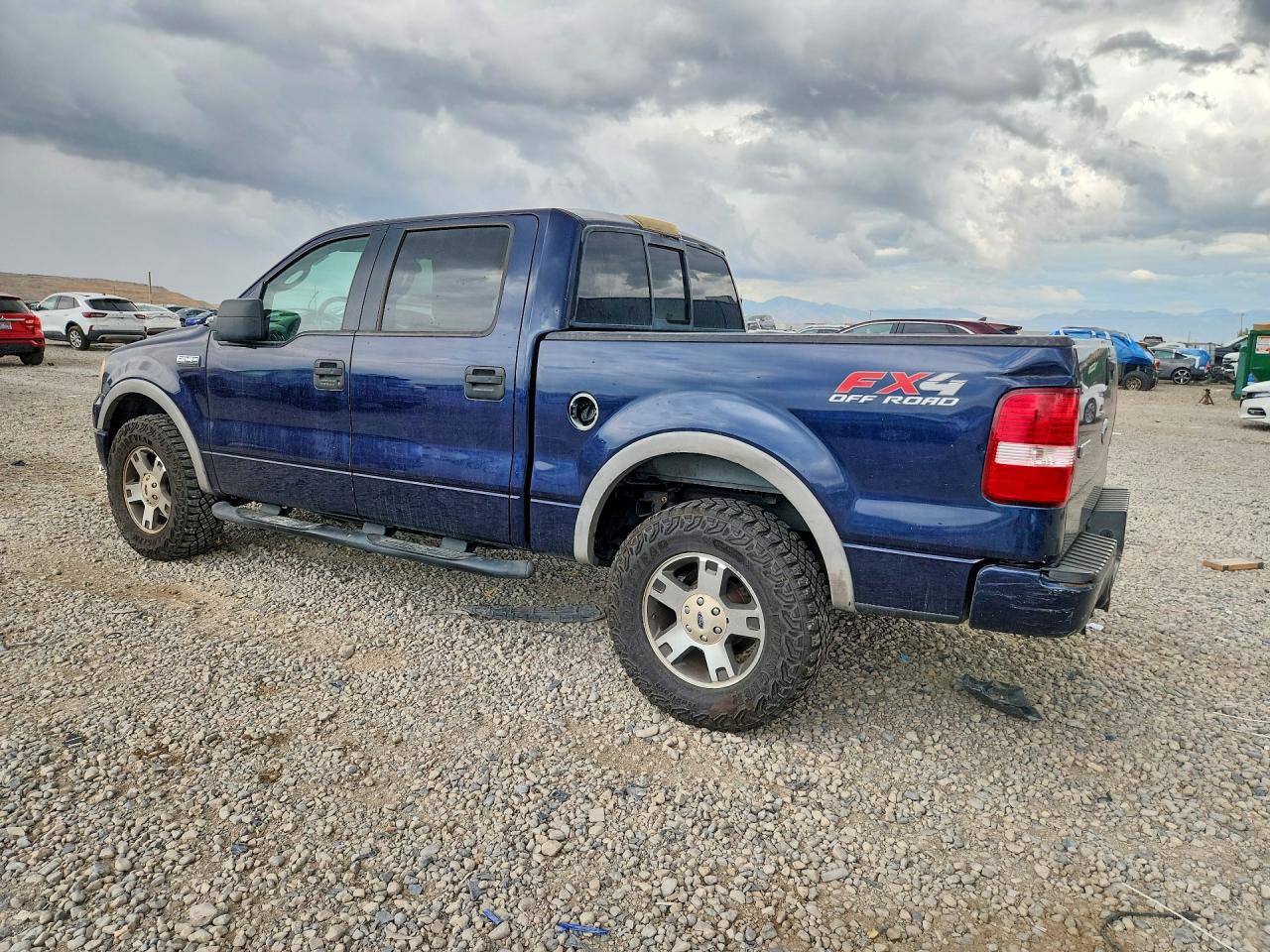 2005 Ford F150 Supercrew Blue vin: 1FTPW14595KE54316