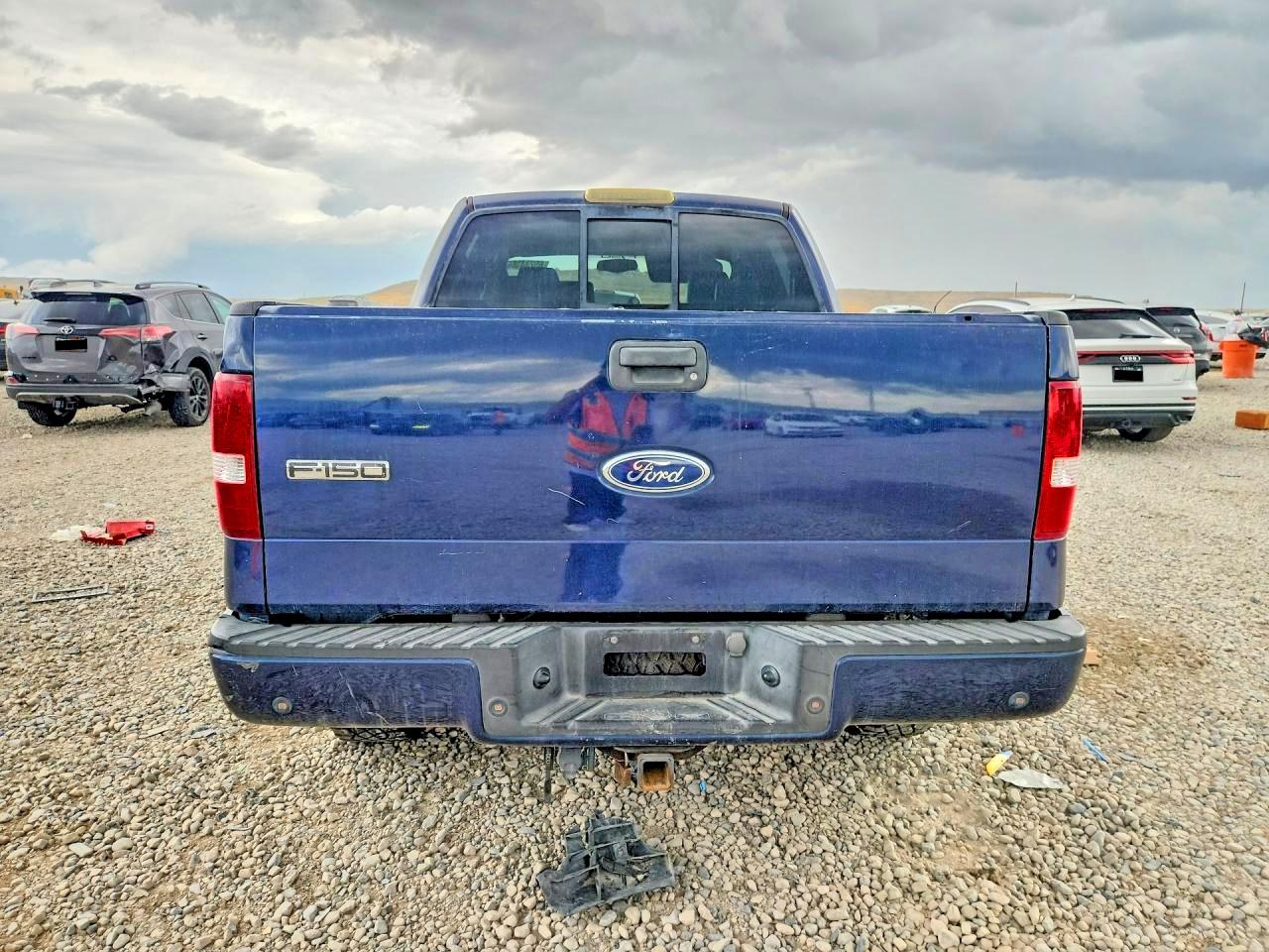 2005 Ford F150 Supercrew Blue vin: 1FTPW14595KE54316