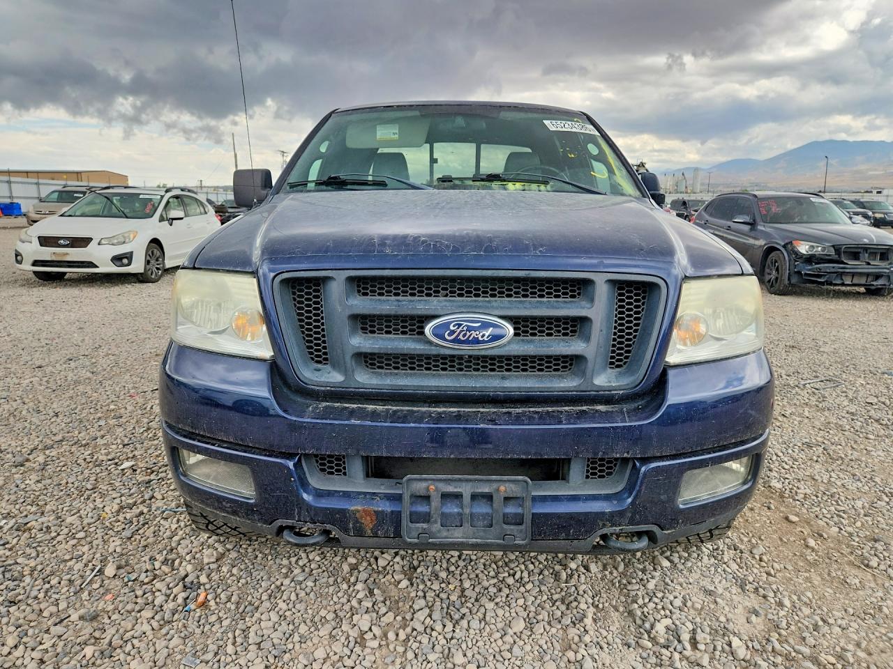 2005 Ford F150 Supercrew Blue vin: 1FTPW14595KE54316