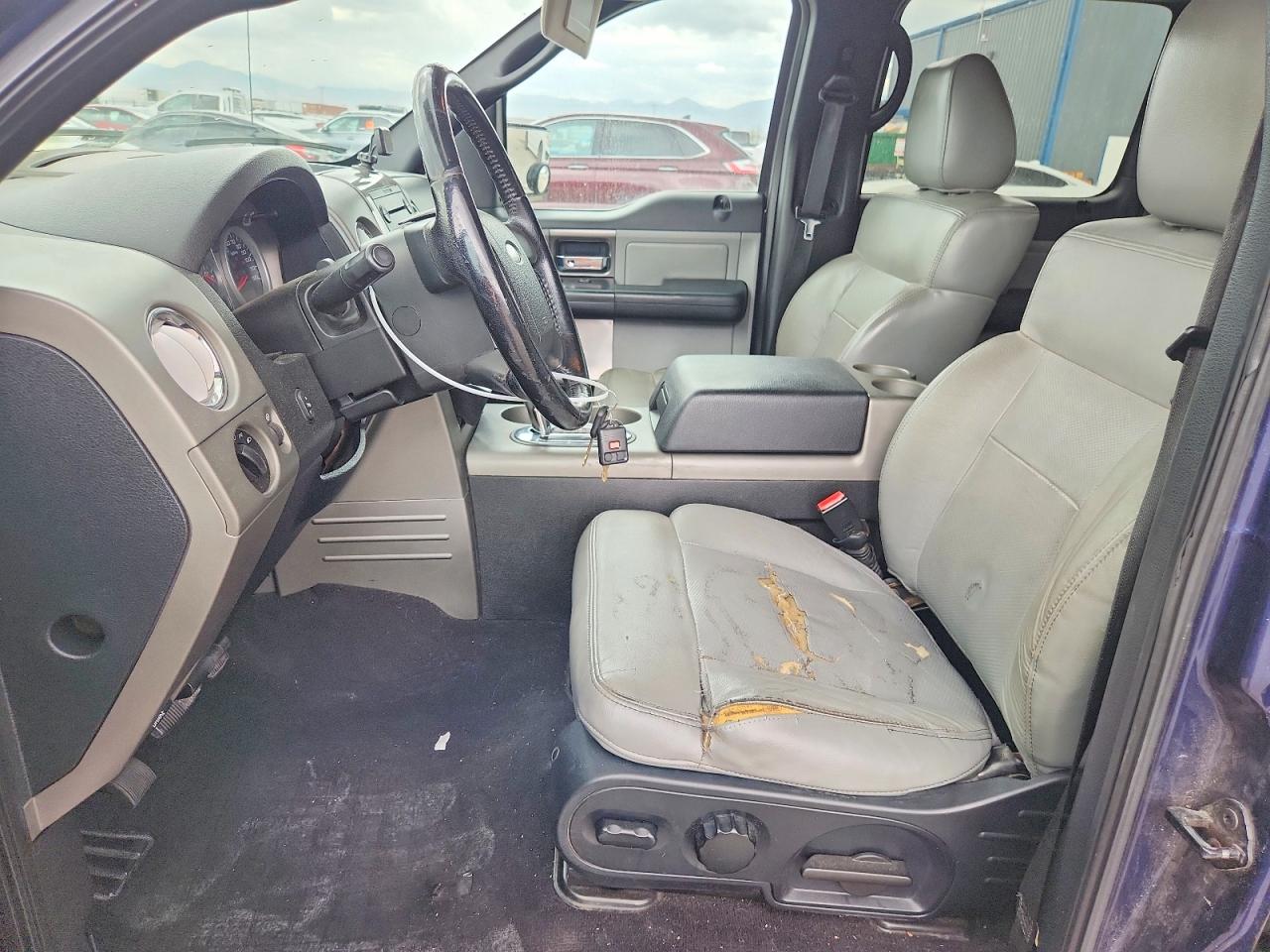2005 Ford F150 Supercrew Blue vin: 1FTPW14595KE54316