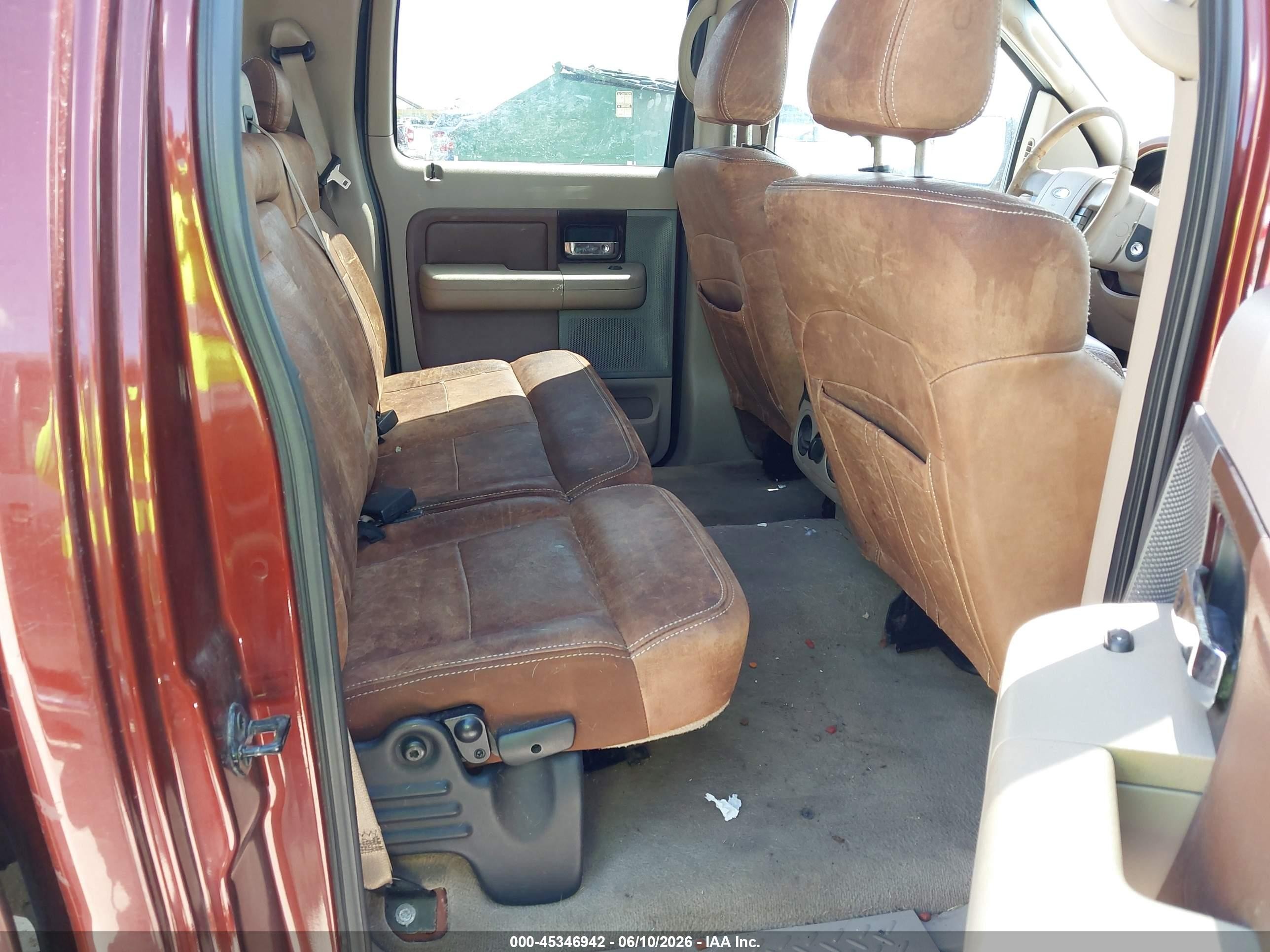 2005 Ford F-150 Fx4/lariat/xlt Maroon vin: 1FTPW14595KE63579