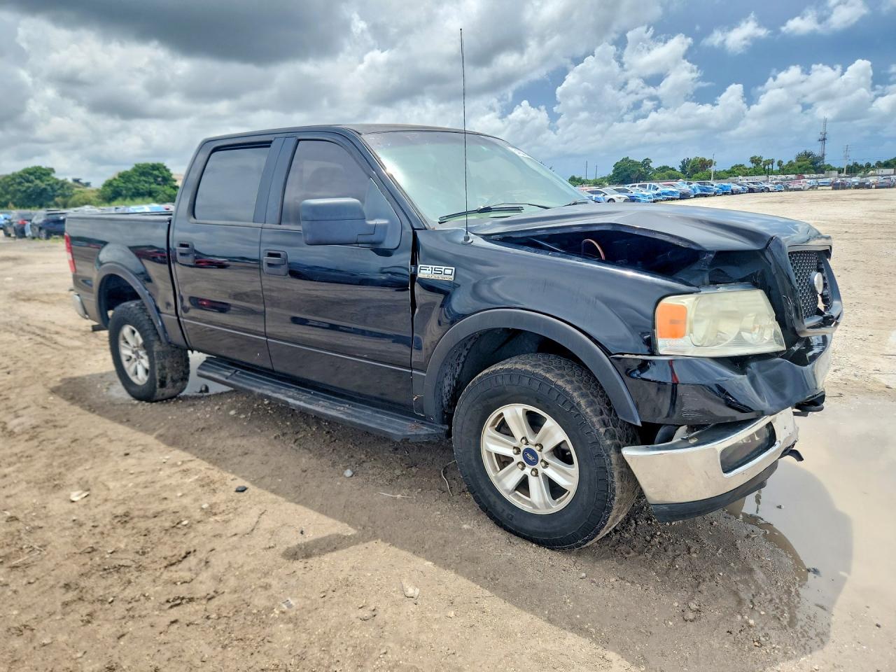 2005 Ford F150 Supercrew Black vin: 1FTPW14595KE82519