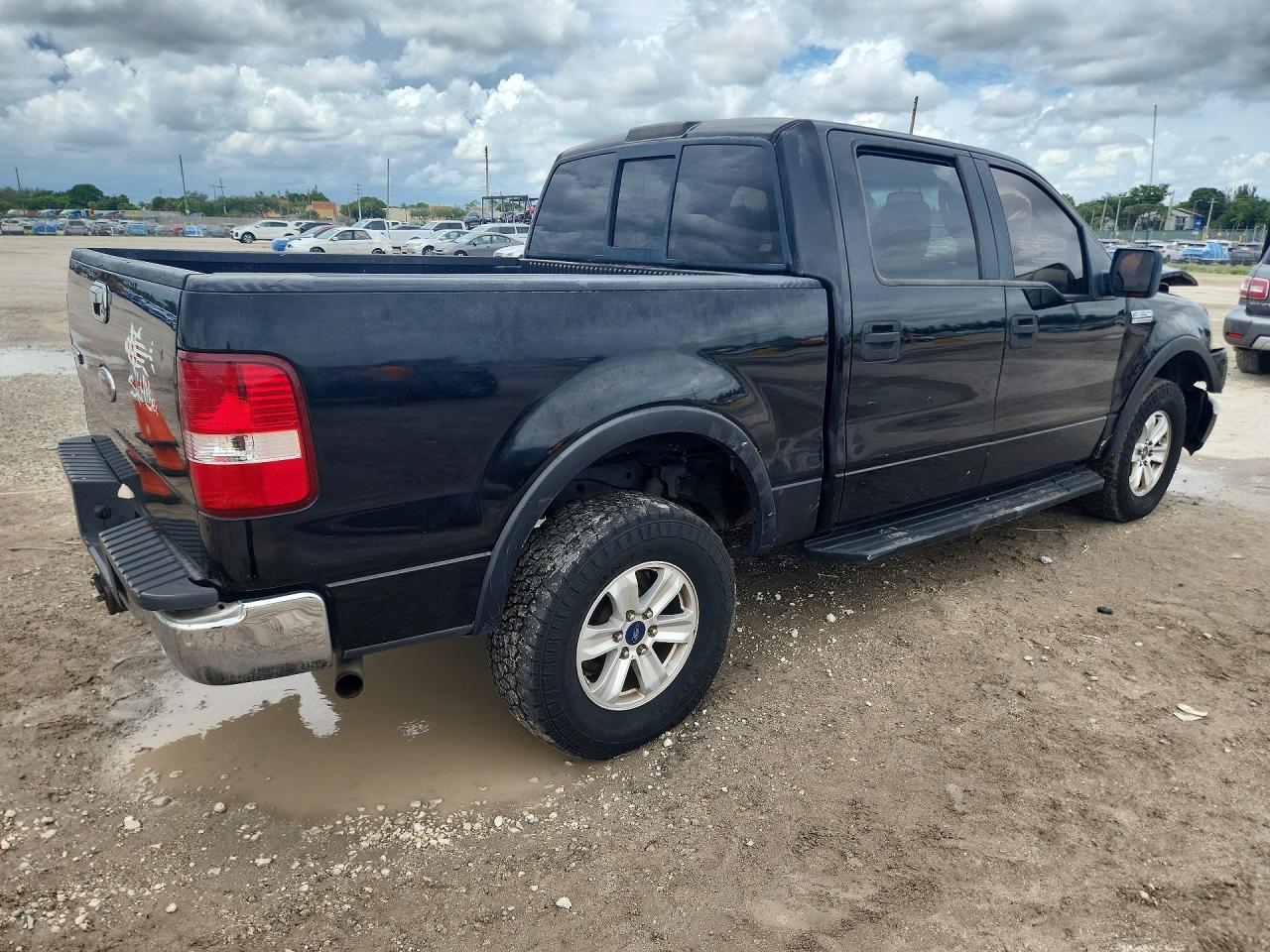 2005 Ford F150 Supercrew Black vin: 1FTPW14595KE82519